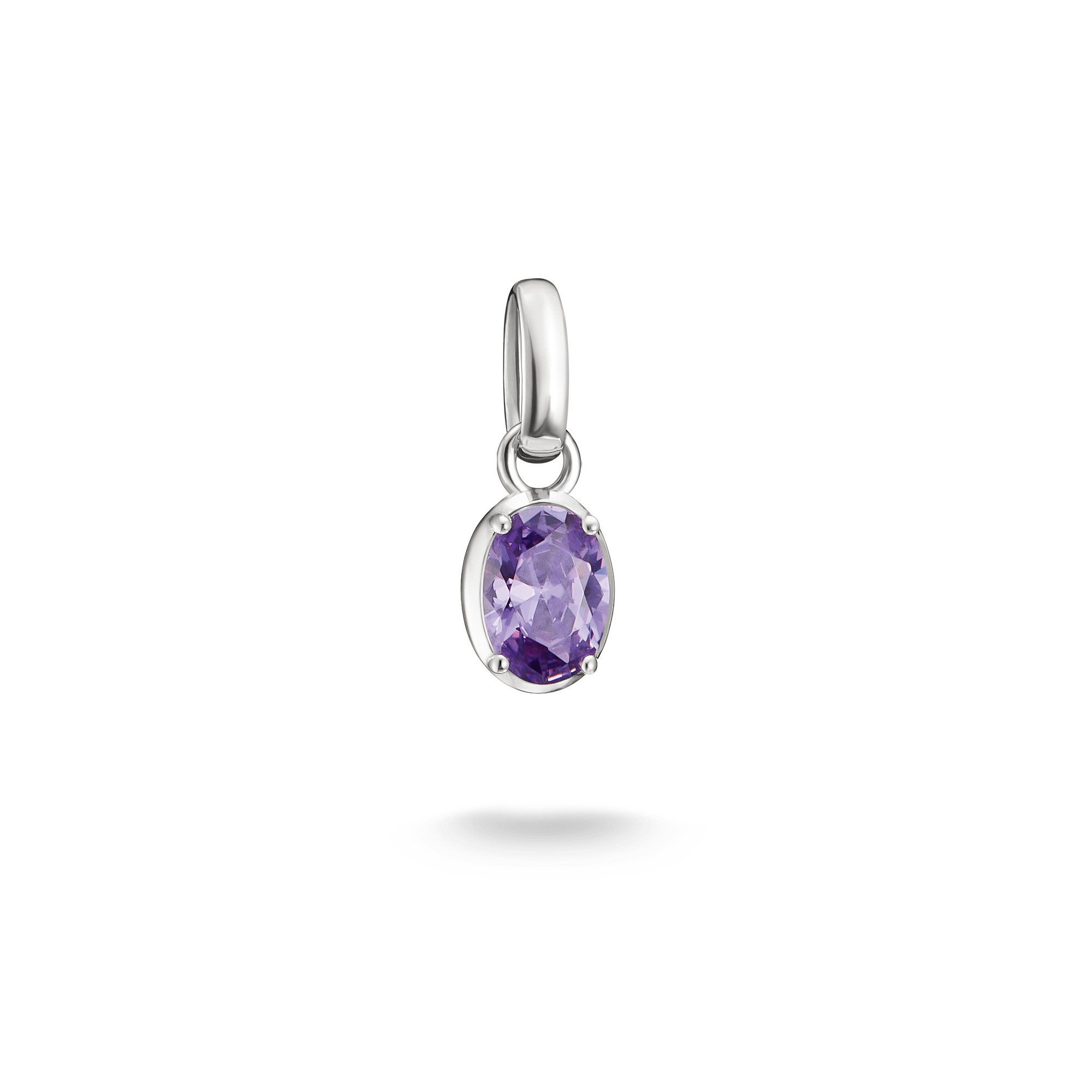 THOMAS SABO Charm-Einhänger Birthstone/Geburtsstein Charm - Connect, mit Zirkonia (synth) oder Glas-Keramik Stein oder Türkis-Imitat