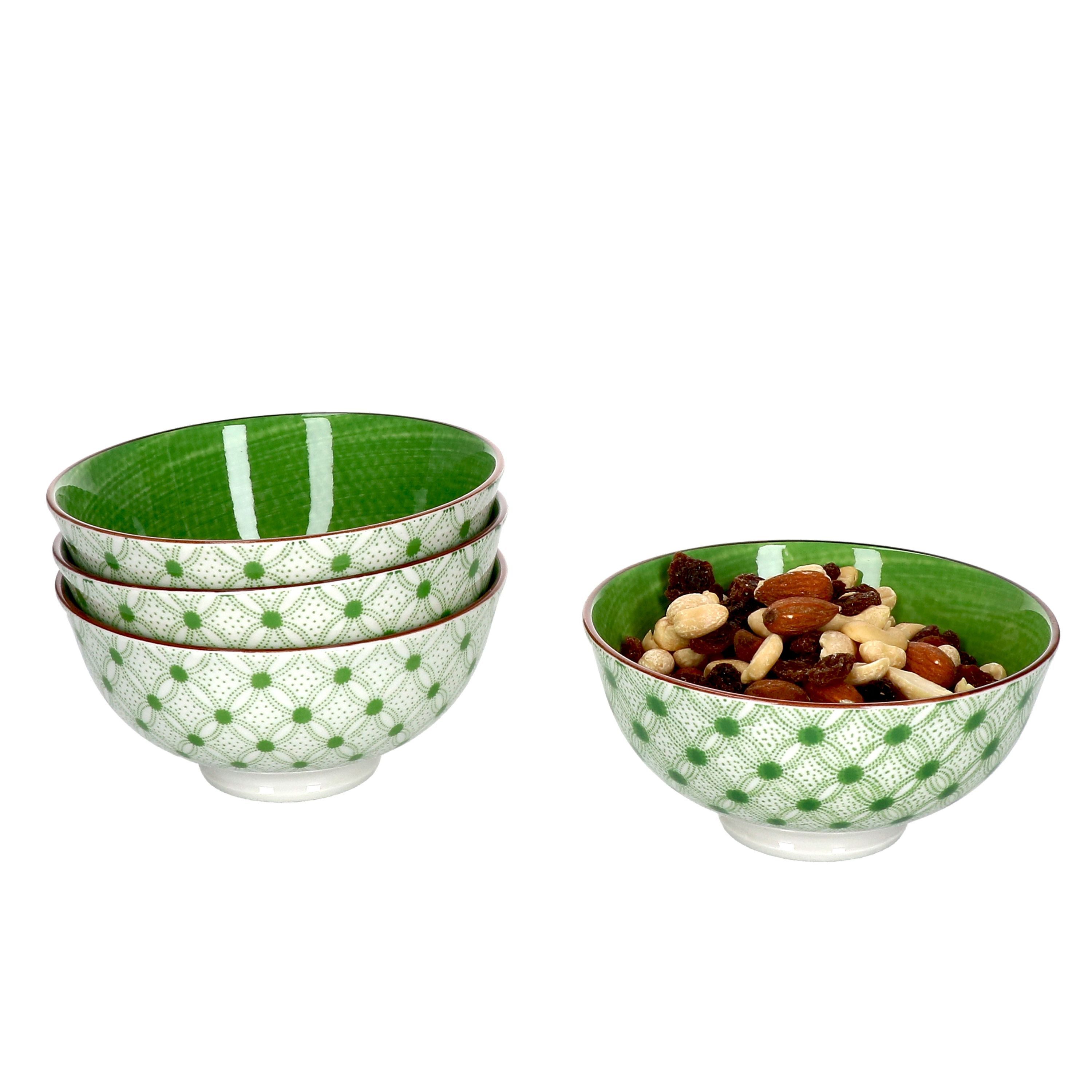 Ritzenhoff & Breker Rührschüssel 4er Set Schale 12cm Lime Rio - Ritzenhoff 744781, Porzellan
