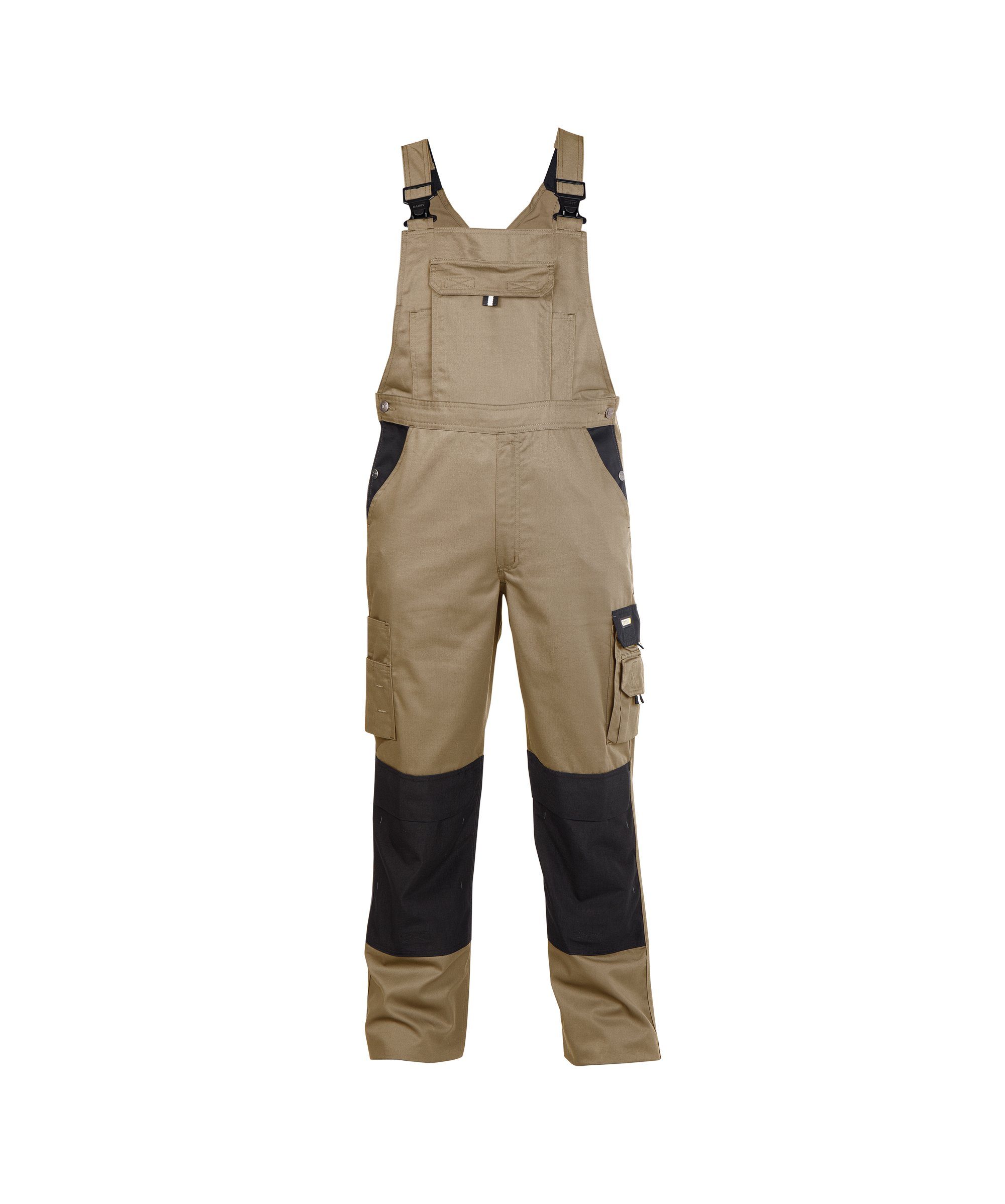 Dassy Arbeitslatzhose Zweifarbige Arbeitslatzhose mit Kniepolstertaschen Versailles (1-tlg)