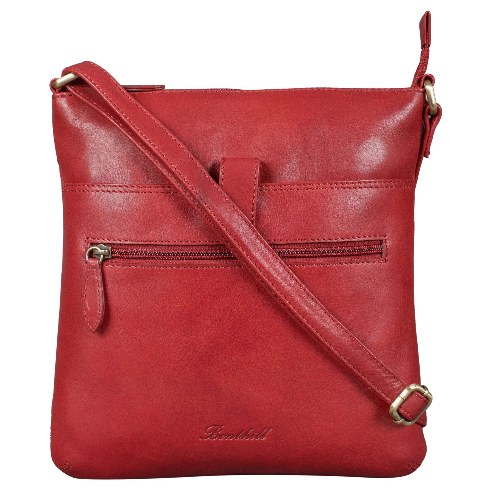 Benthill Umhängetasche Damen Echt Leder Shopper Handtasche Schultertasche B günstig online kaufen