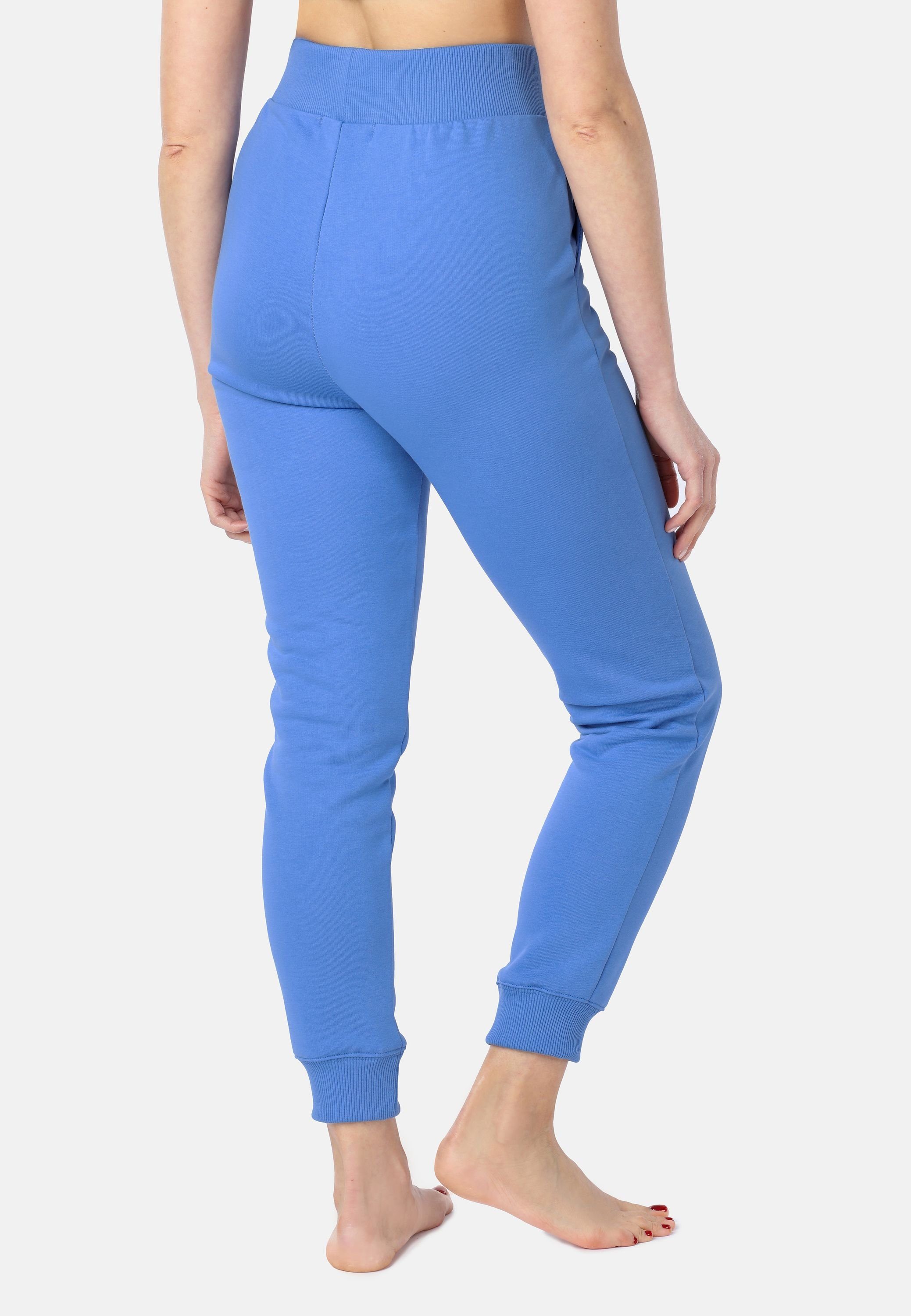 Bellivalini Jogginghose Sporthose Damen aus Baumwolle Jogginghose lang hohe günstig online kaufen