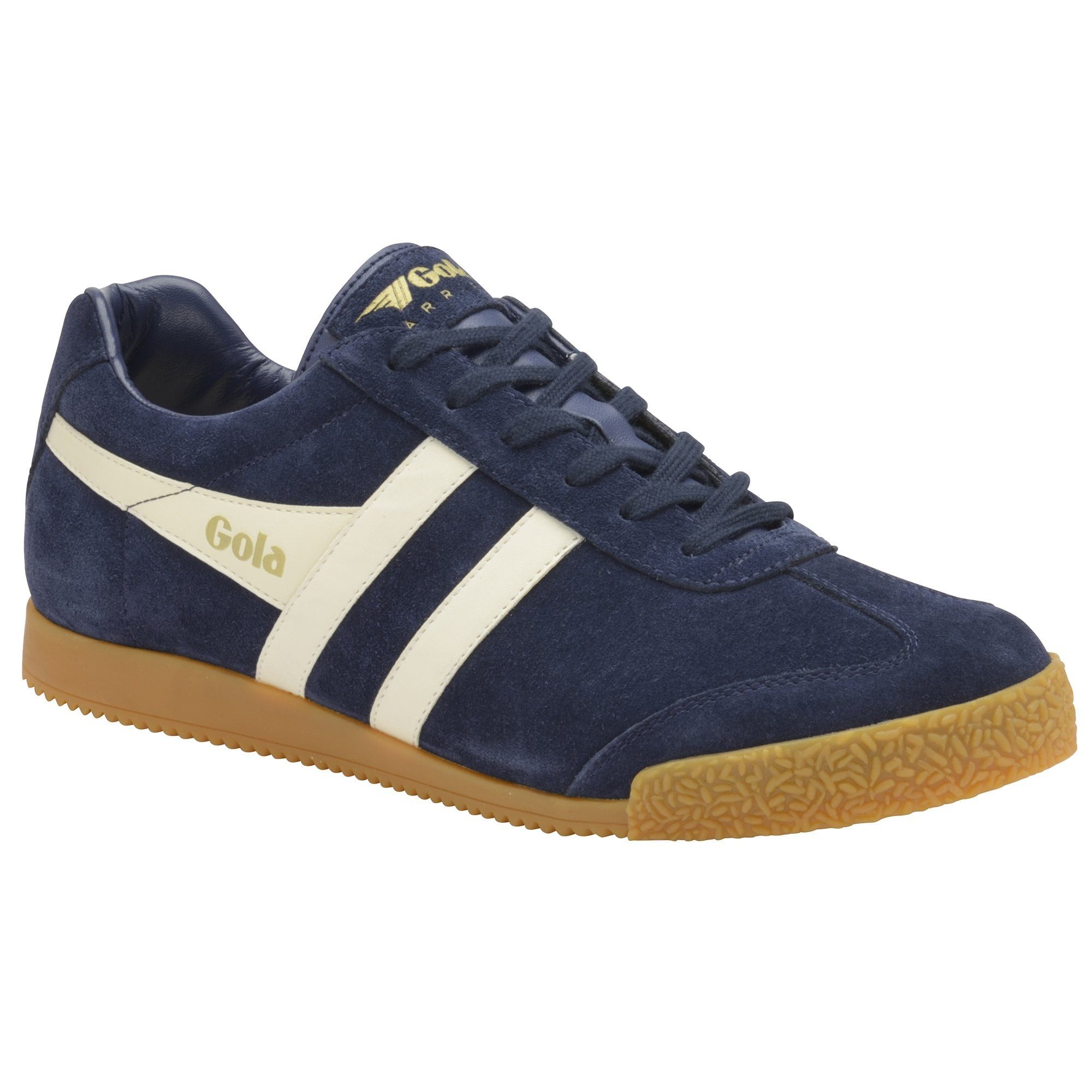 Gola Harrier Suede-Leder navyblau/weiß Herren Sneaker günstig online kaufen