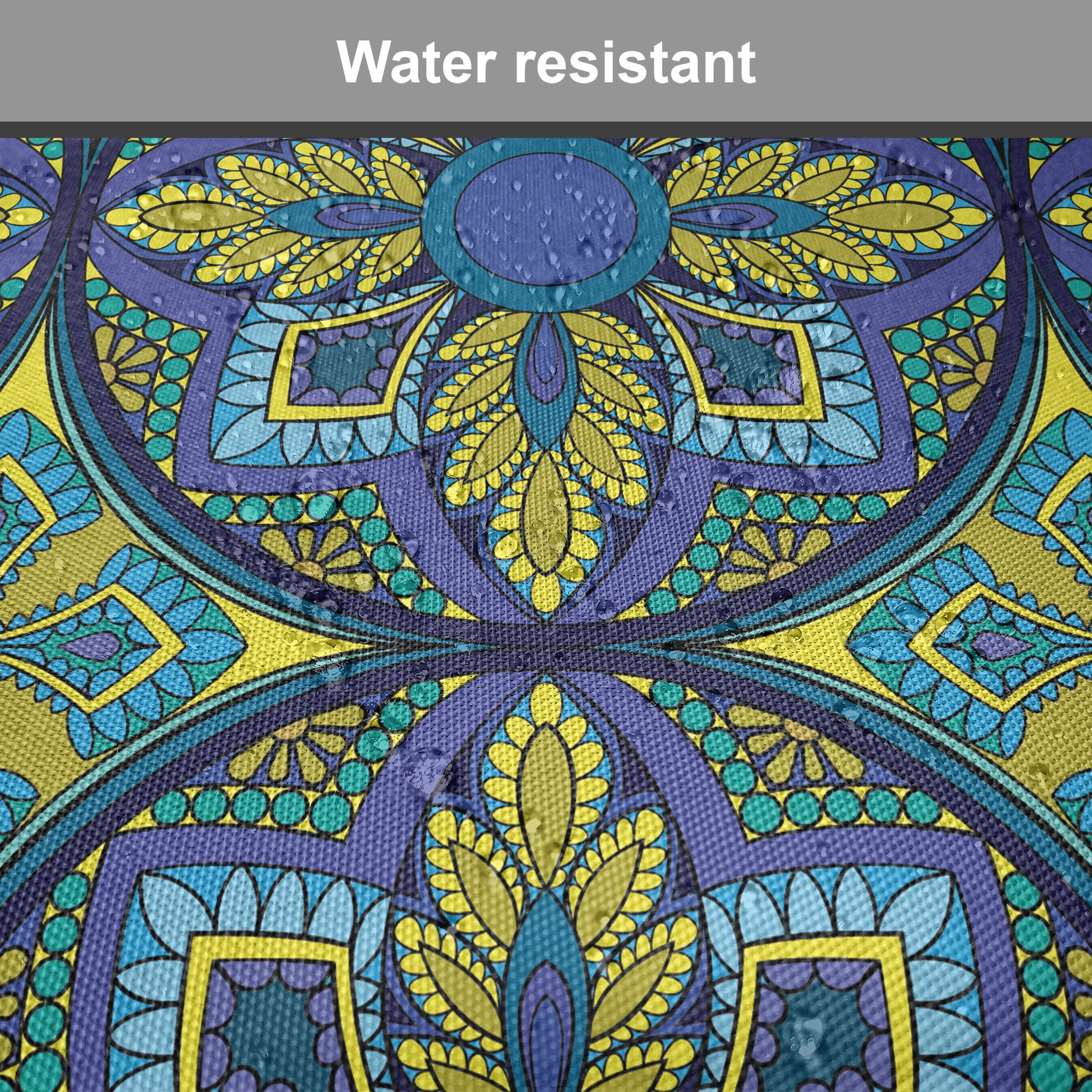 mit Küchensitze, Mosaik Abakuhaus Stuhlkissen Riemen Kissen Fliesen Dekoratives Muster wasserfestes Jahrgang für