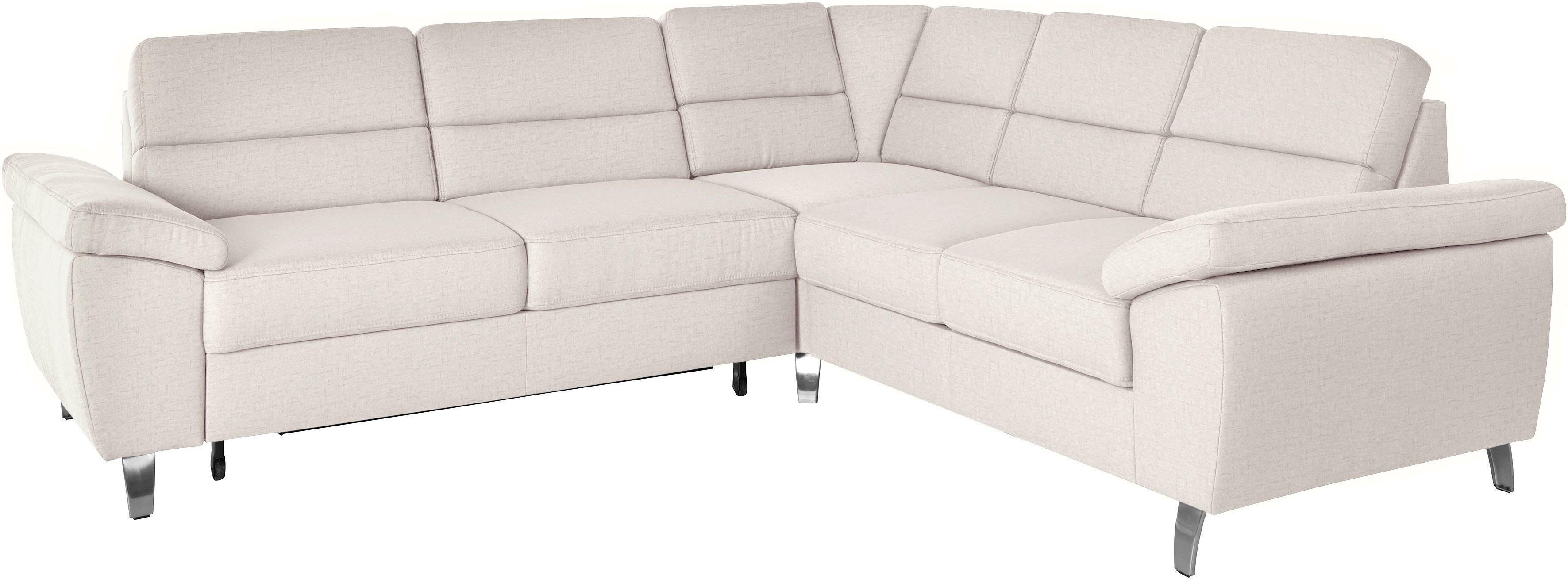 sit&more Ecksofa "Sorano L-Form" wahlweise mit Bett- und Relaxfunktion, ink günstig online kaufen