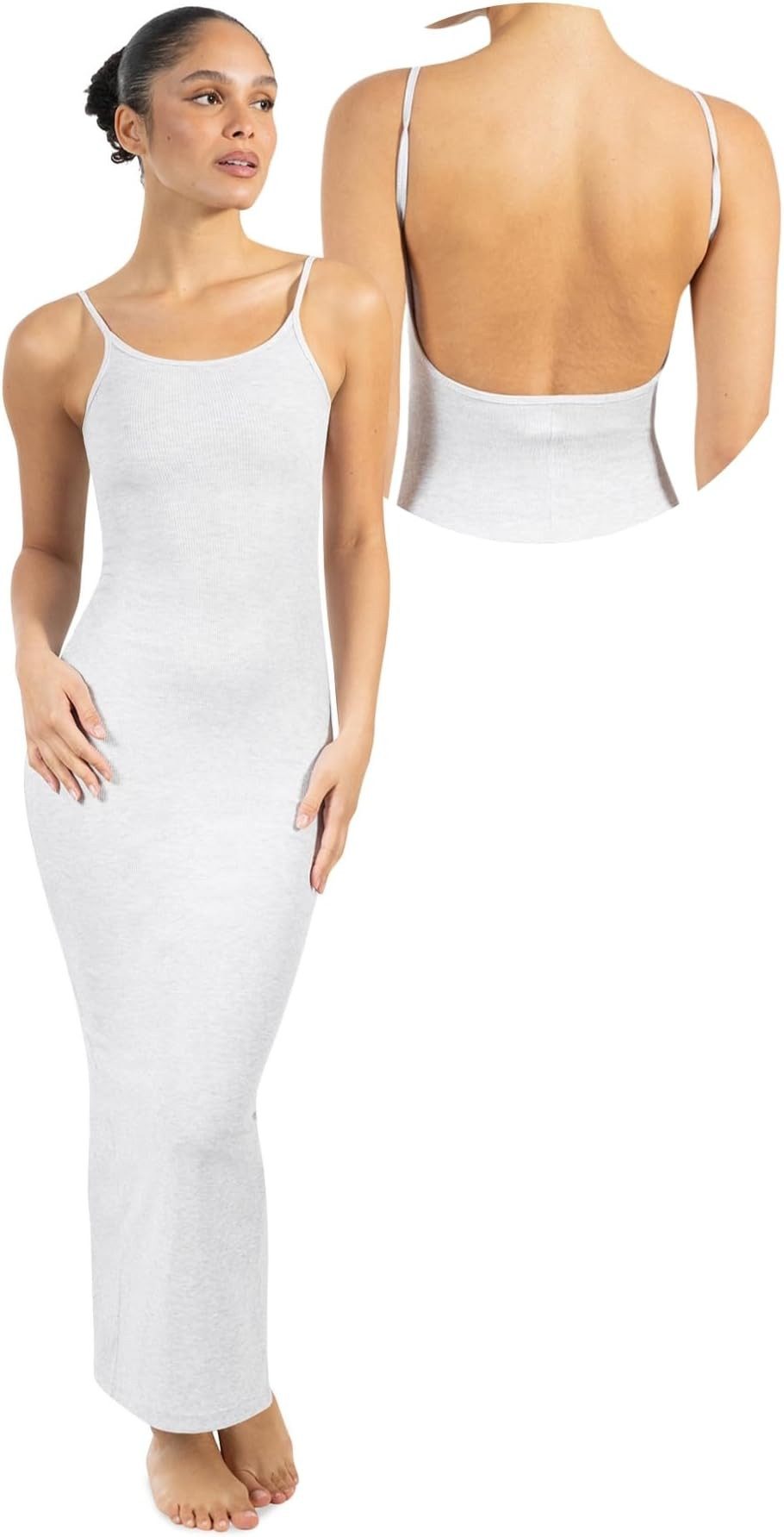 Smilodox Maxikleid Aveline Backless, Figurbetontes Rückenfreies günstig online kaufen