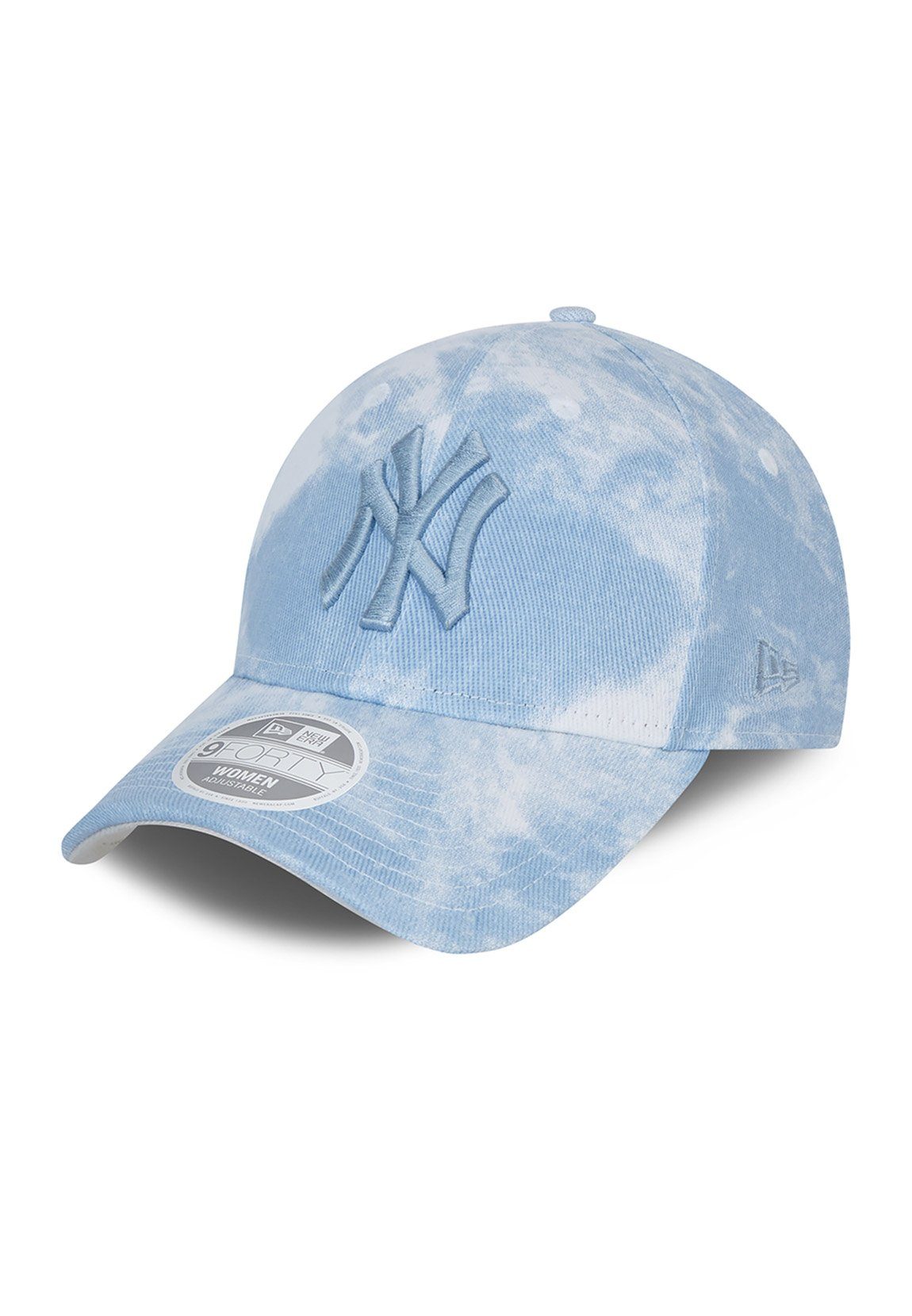 New Era Baseball Cap »New Era Wmns Denim Colour 9Forty Adjustable Cap NY  YANKEES Batik Hellblau«
