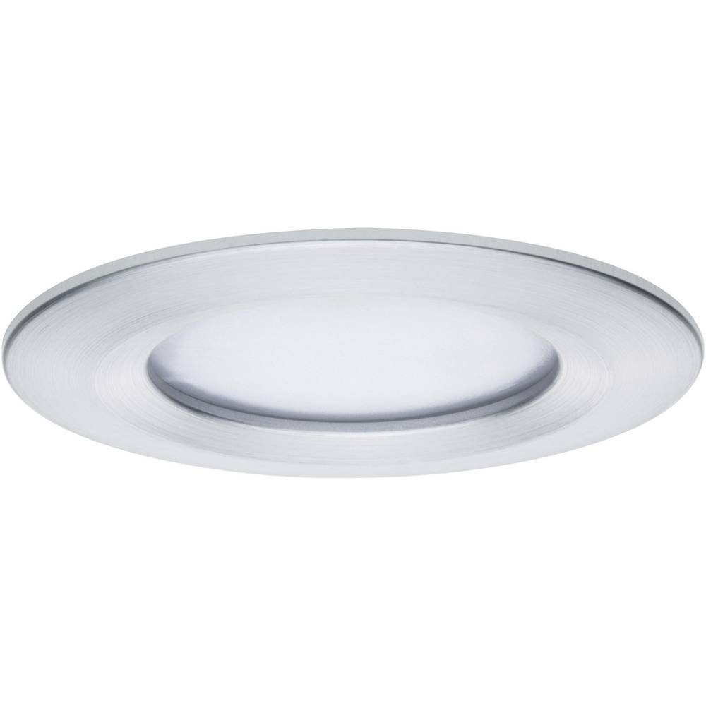 Paulmann LED Einbauleuchte LED Einbauleuchte Nova Plus Coin Basisset starr IP44 rund 93901, Dimmbar