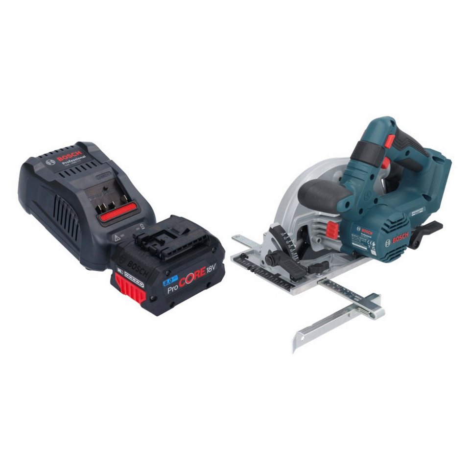 Thumbnail - Bosch Professional Kompakt-Handkreissäge GKS 18V-57-2 Professional Akku Handkreissäge 18 V 165 mm Brushless +