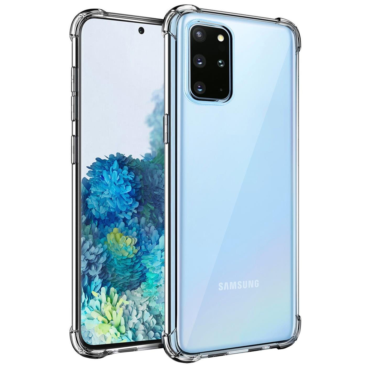 CoolGadget Handyhülle »Anti Shock Rugged Case für Samsung Galaxy S20 Plus«  6,7 Zoll, Slim Cover mit Kantenschutz Schutzhülle für Samsung S20+ 5G Hülle