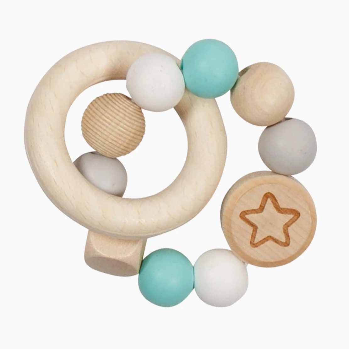Madera Spielzeuge Greifspielzeug Spielzeugset No.5 für Babys 3er Set (spar packung, 3-tlg., packung), für die ersten Entdeckungen