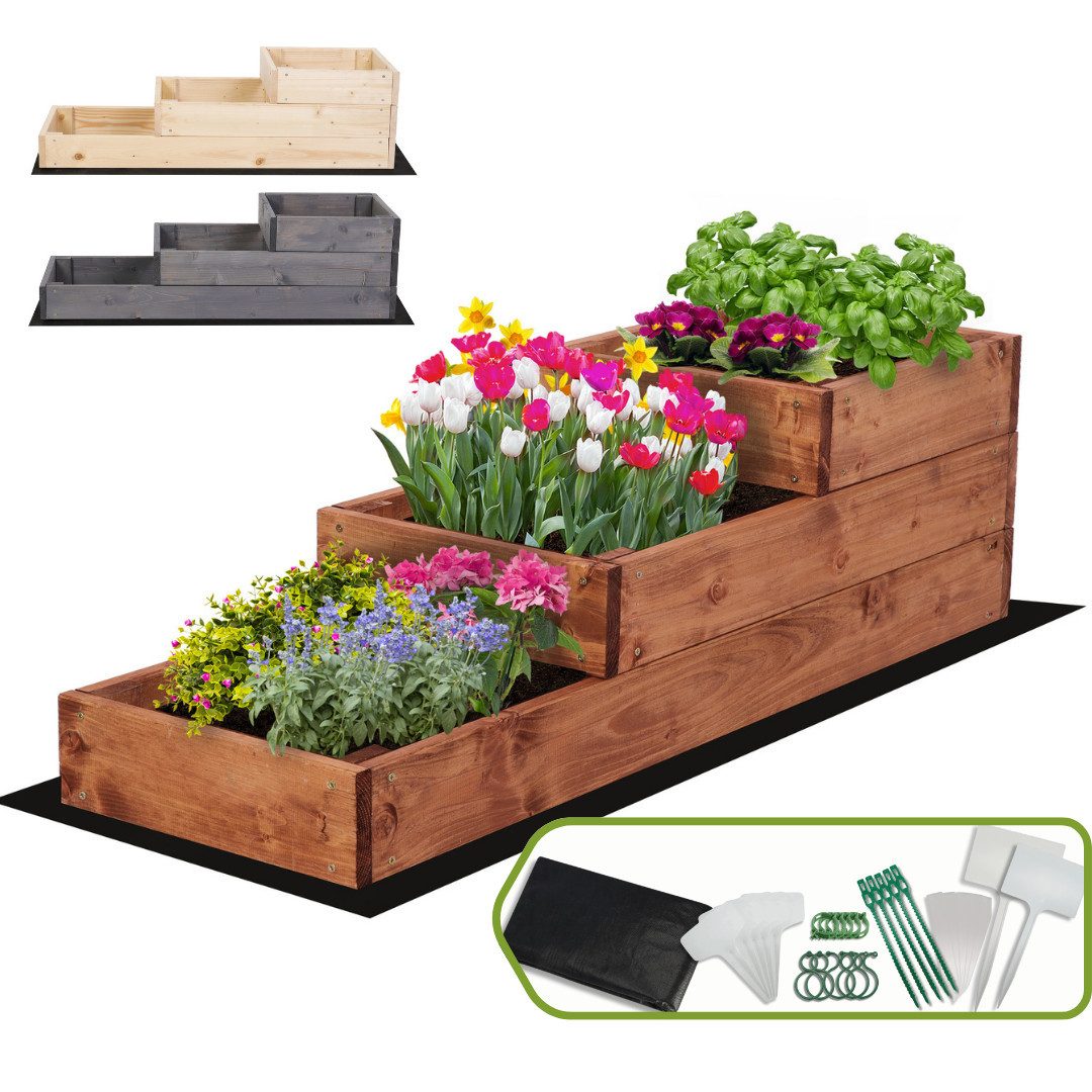 Modo24 Hochbeet ZP07 Kräuterbeet, Gartenbeet, Pflanzkasten, günstig online kaufen