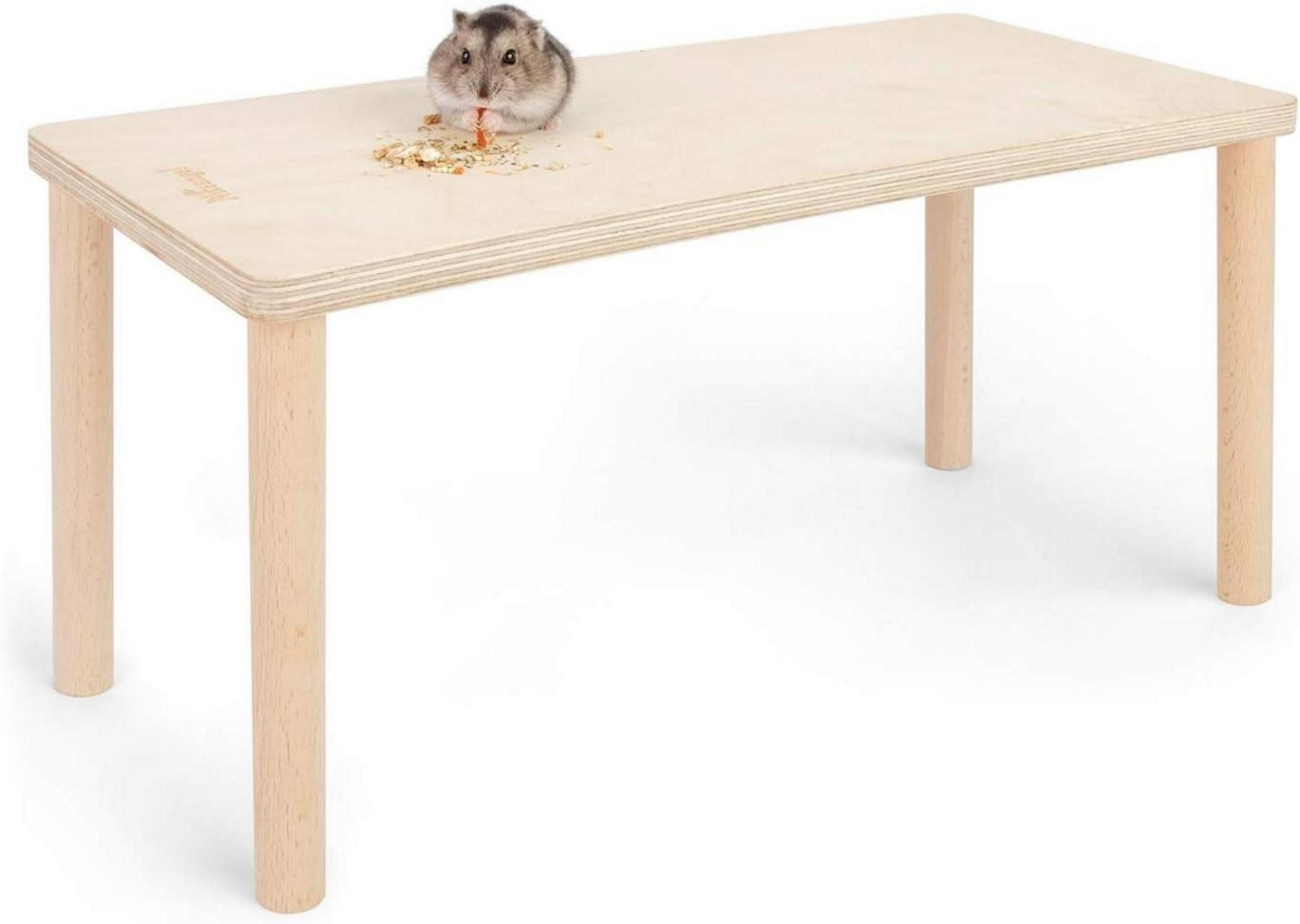 Kleintierkäfig Hamster Plattform aus Holz für Zwerghamster und Mäuse