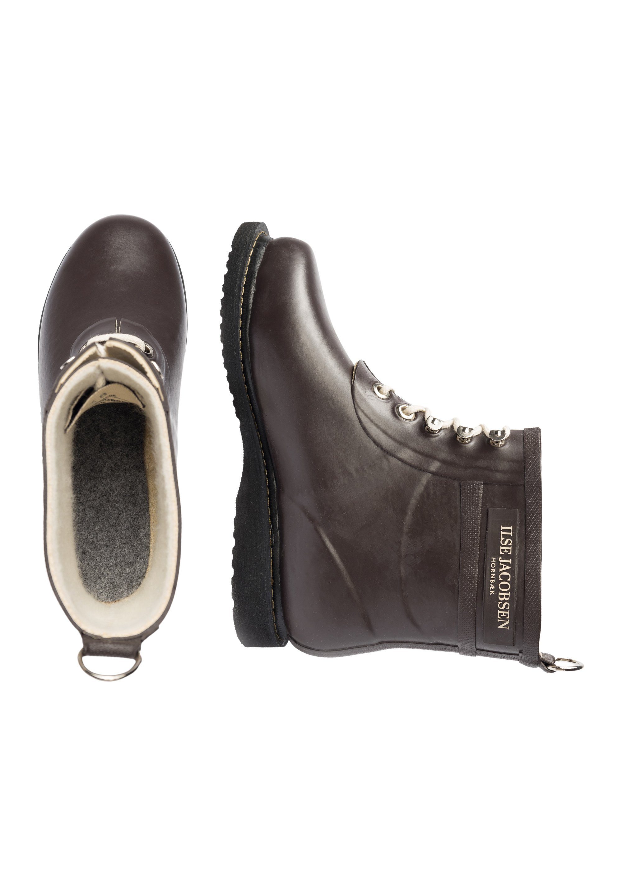 Ilse Jacobsen RUB2 Gummistiefel Naturkautschuksohle, perfekt für Regenwetter, skandinavisches Design