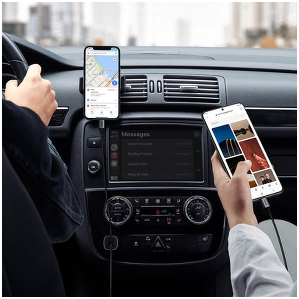 UGREEN Ugreen CD130 USB-A USB-C 30 W AutoLadegerät Smartphone-Ladegerät