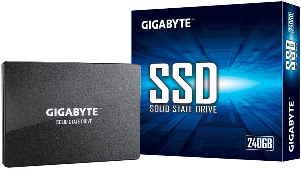 Gigabyte 240GB 2,5" Serial ATA III interne SSD (240 GB) 2.5" 500 MB/S Lesegeschwindigkeit, 420 MB/S Schreibgeschwindigkeit