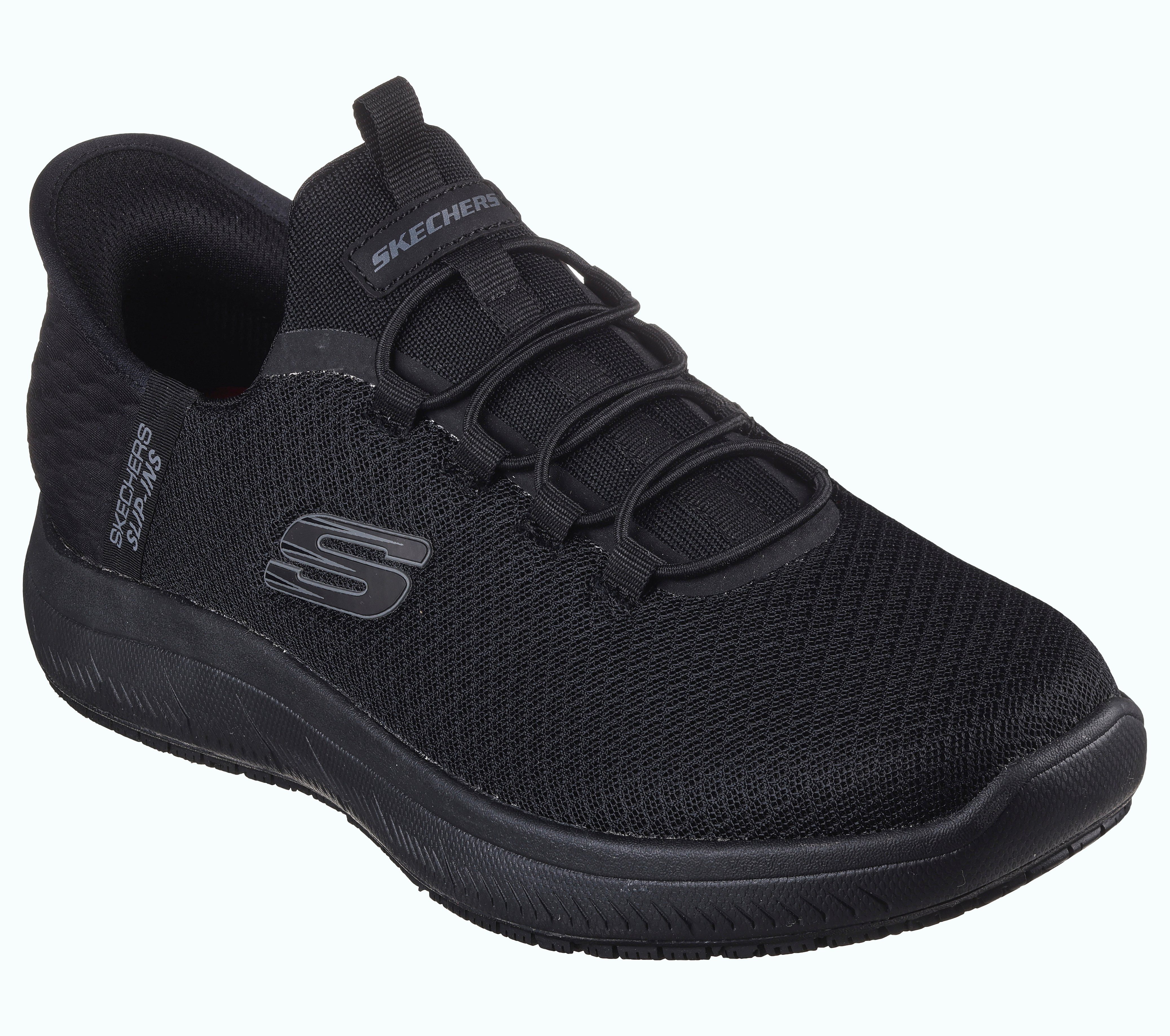 Skechers Arbeitsschuhe Herren OB FO SR - Rutschfest - Wasserabweisender Arbeitsschuh Air-Cooled Memory Foam - Berufsschuhe nach EN ISO 20347:2022+A1:2024