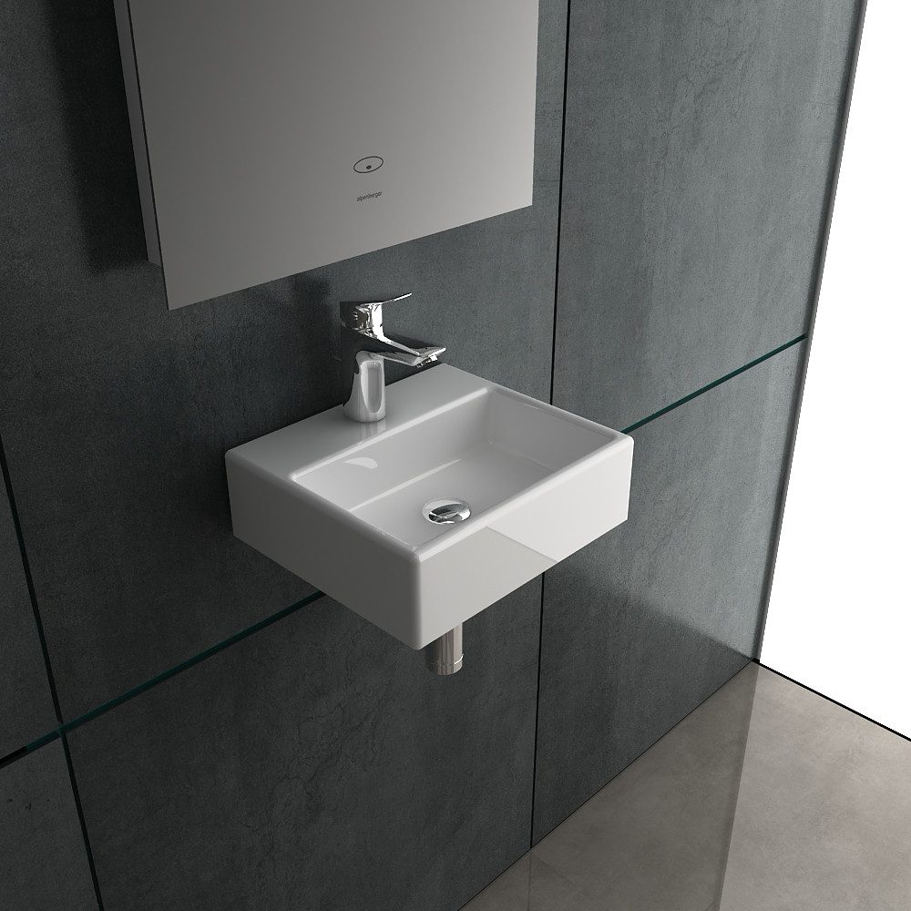 Alpenberger Waschbecken Klein Handwaschbecken Mini Waschtisch günstig online kaufen