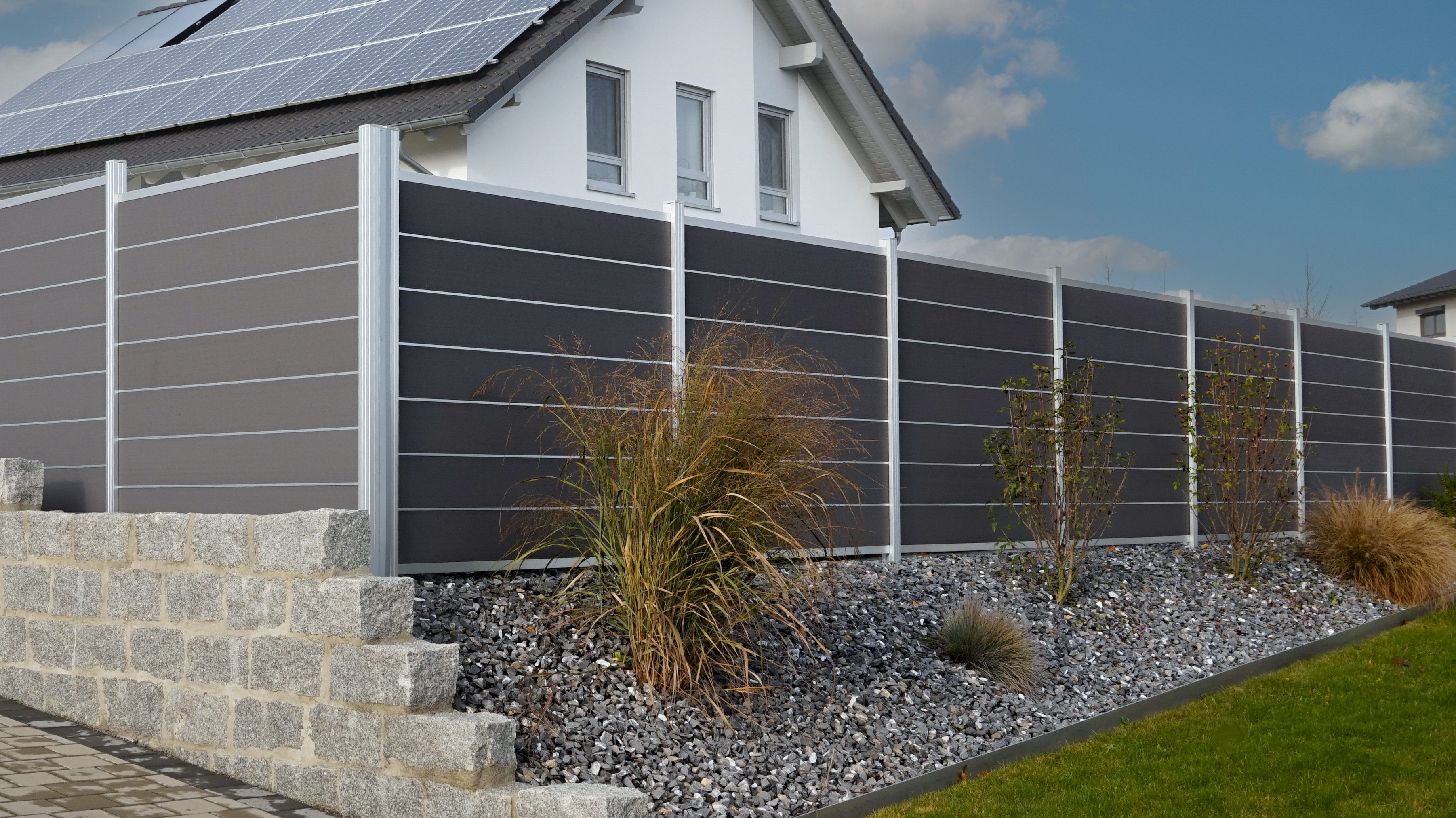 GartenLand Zaun Norderney WPC ca. 180x180 günstig online kaufen