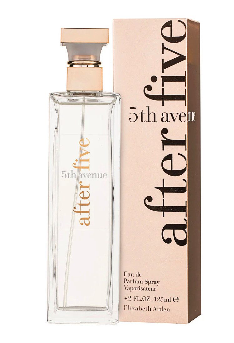 ELISABETTA FRANCHI Eau de Parfum Elizabeth Arden 5th Avenue After Five Spray Versiegelt 125ML, verkörpert feminine Stärke und Selbstbewusstsein