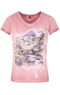 Hangowear Trachtenshirt T-Shirt ZADORA rosa