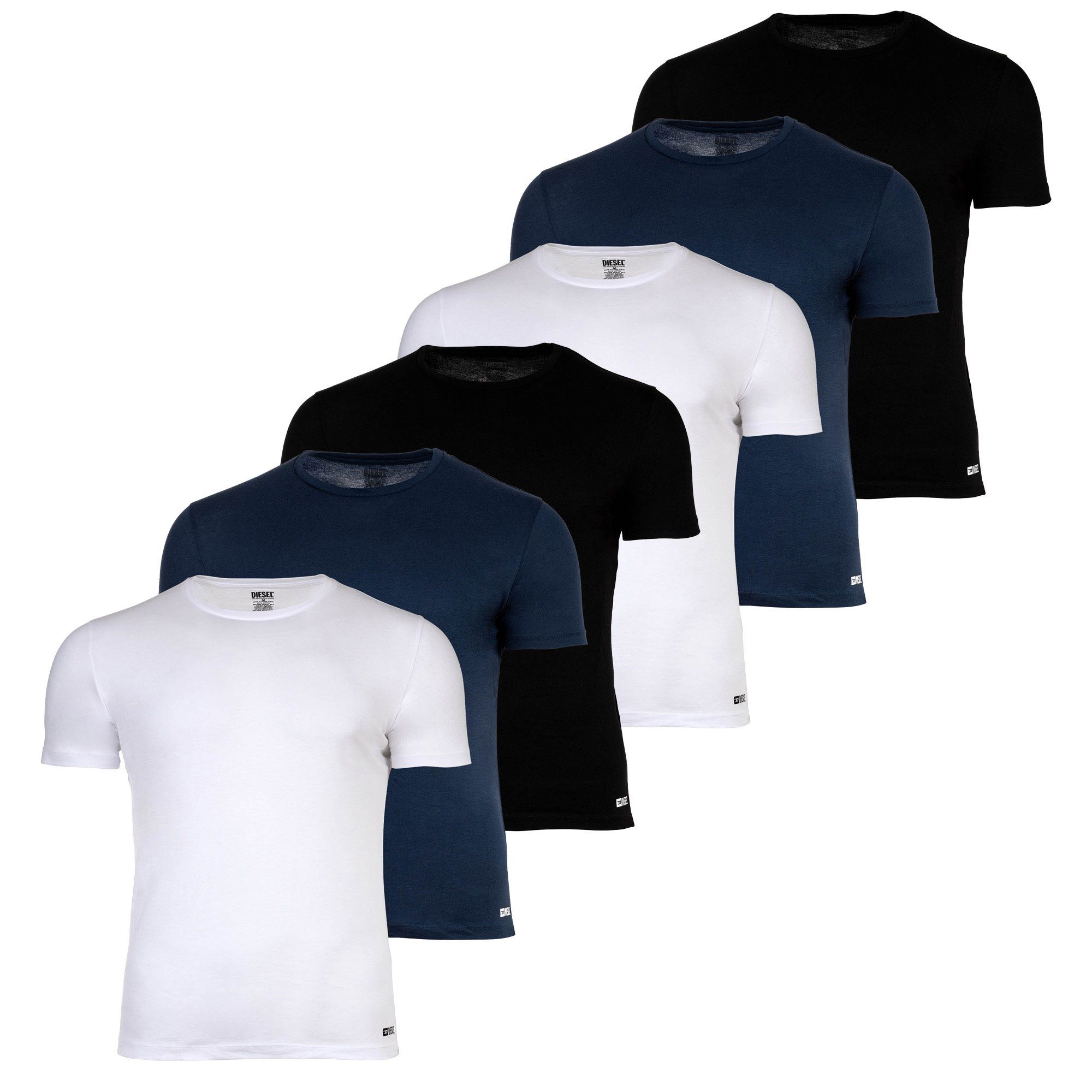 Diesel T-Shirt Herren T-Shirt 6er Pack günstig online kaufen