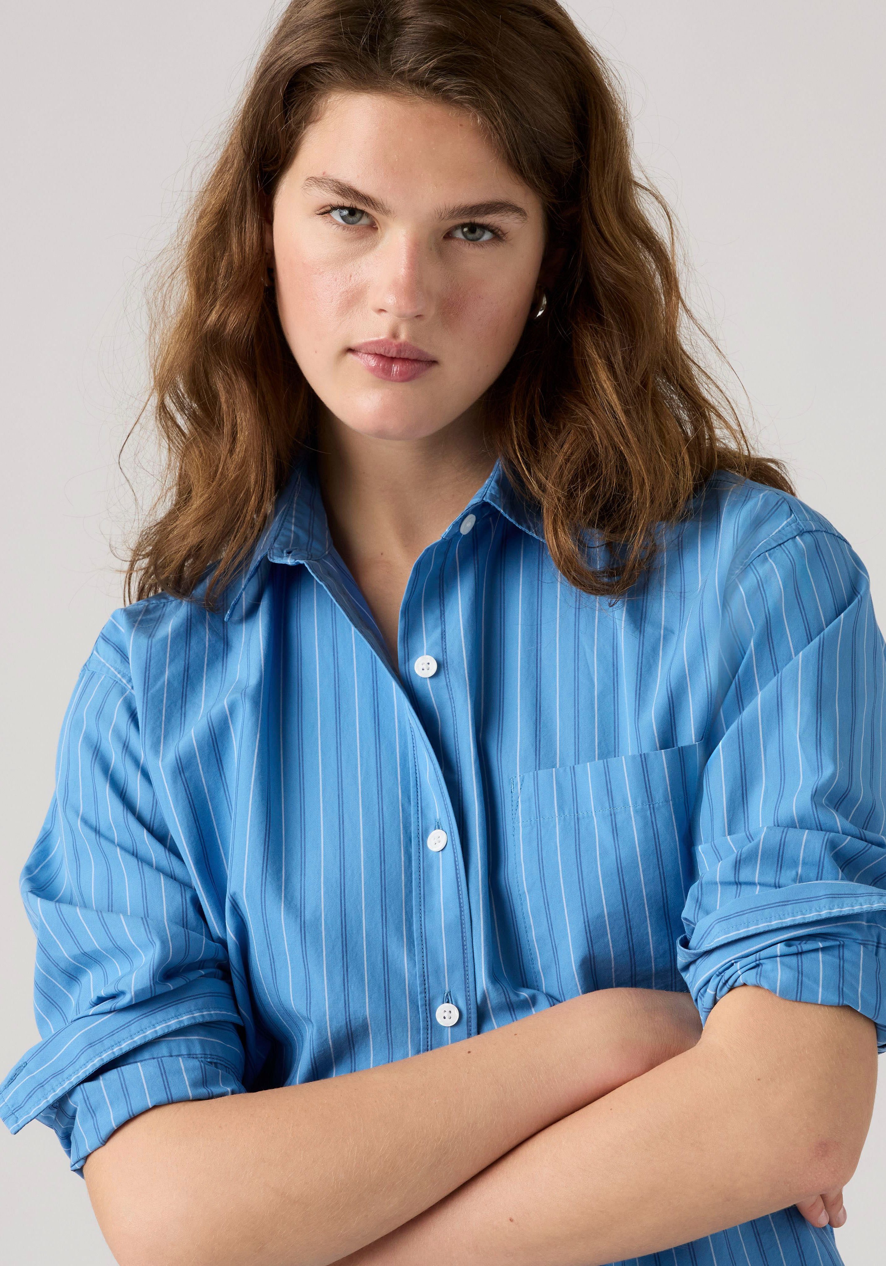 Levi's® Jeansbluse HARLIE BOYFRIEND SHIRT mit Brusttasche – Bild 4 von 5