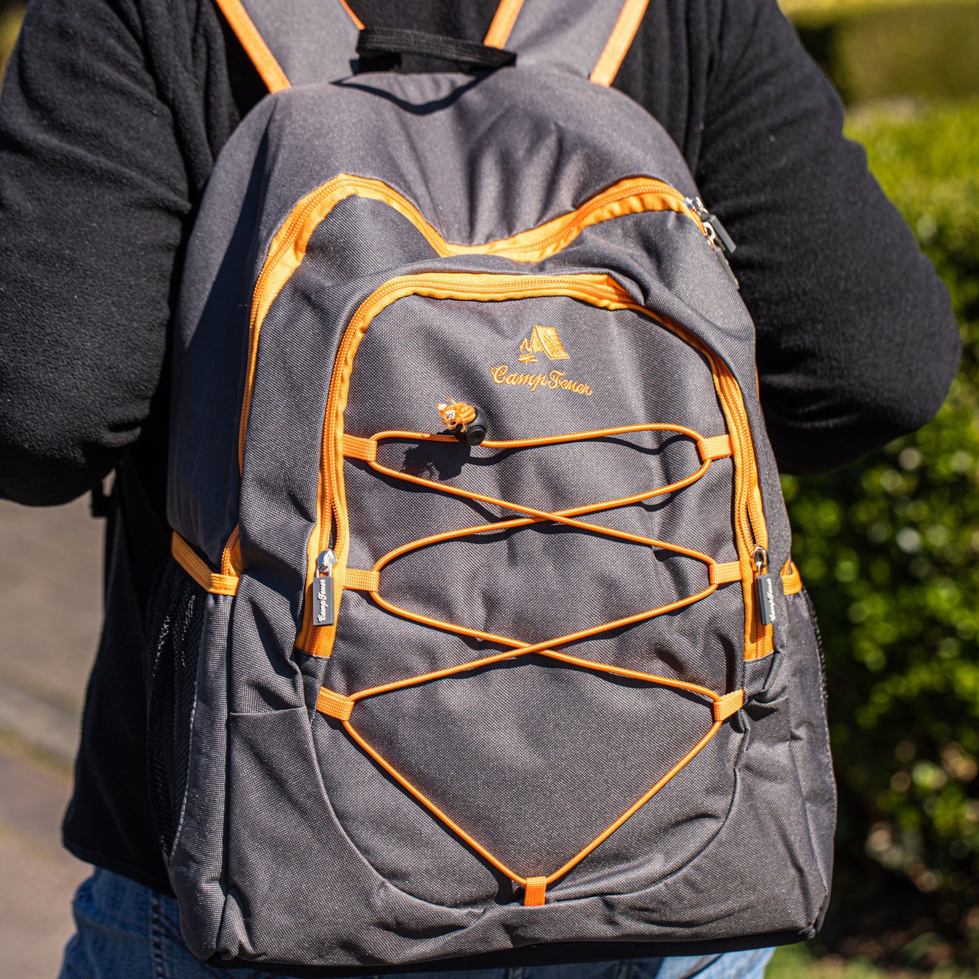 CampFeuer Freizeitrucksack Kühlrucksack 30 Liter, grau, günstig online kaufen