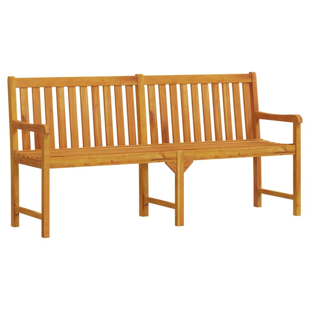 Gartenbank Gartenbänke 1-Sitzanzahl 180 x 55,5 x 90 cm Massivholz
