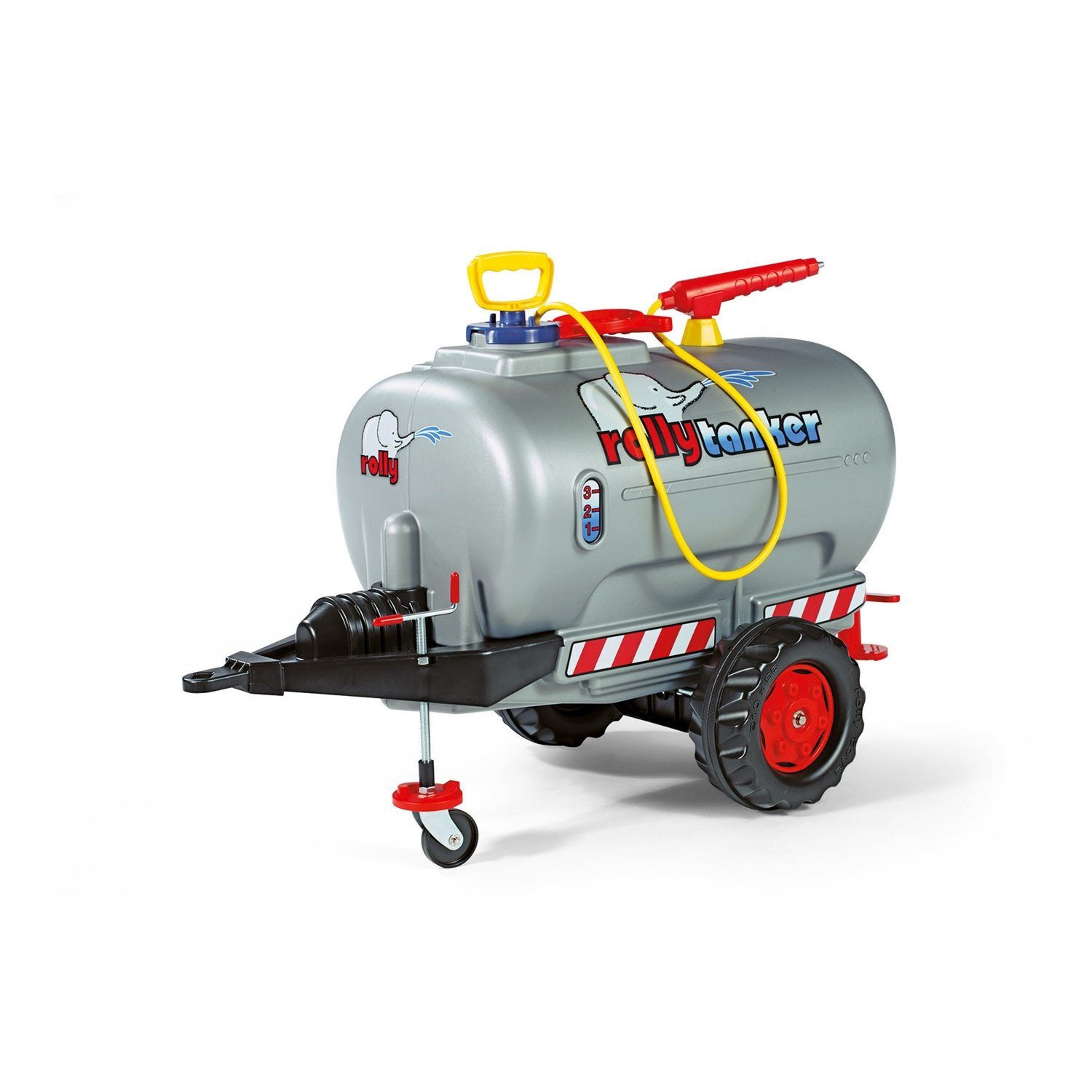 rolly toys® Spielfahrzeug-Erweiterung 122776 rolly Tanker, silber + rolly Pumpe
