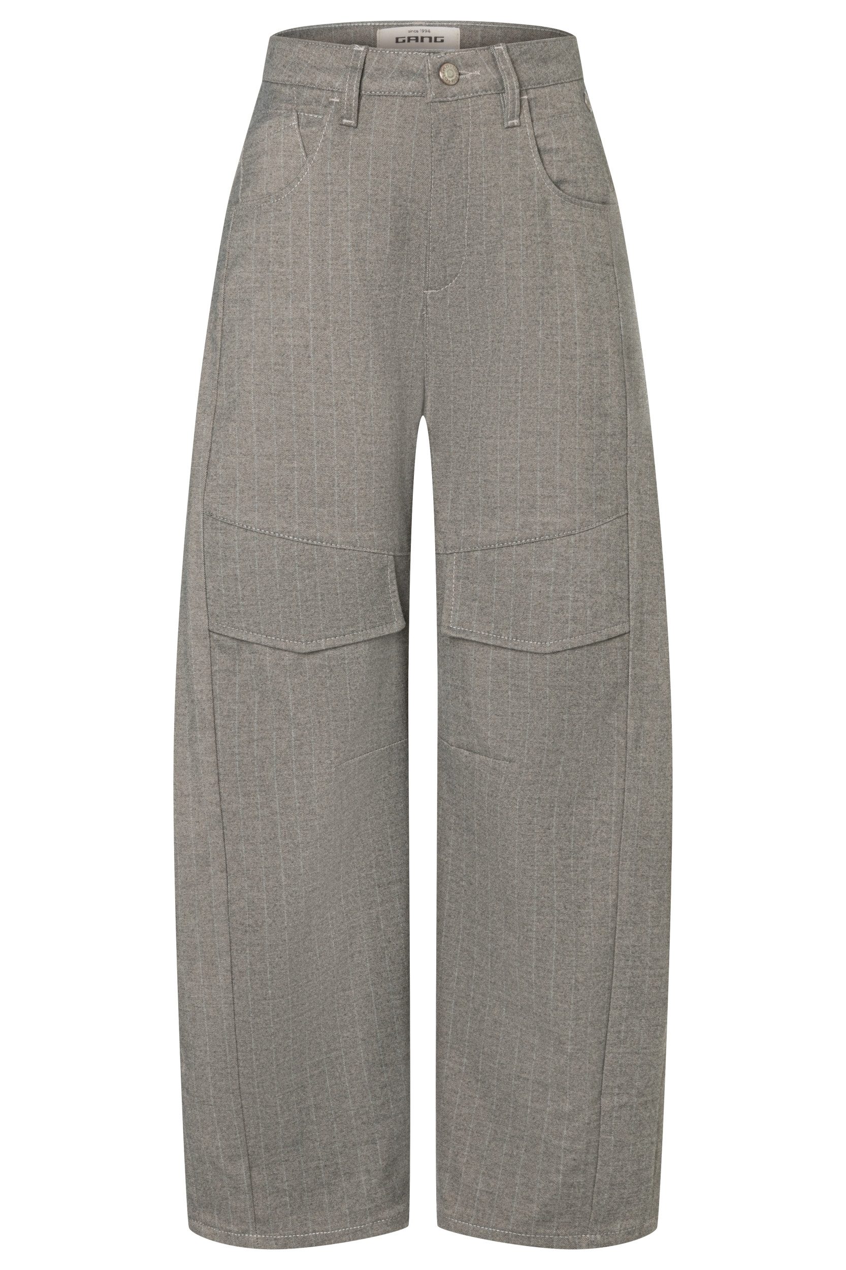 GANG Palazzohose 94ODELIA FLAP - Wide Leg Hose - Damen Hose