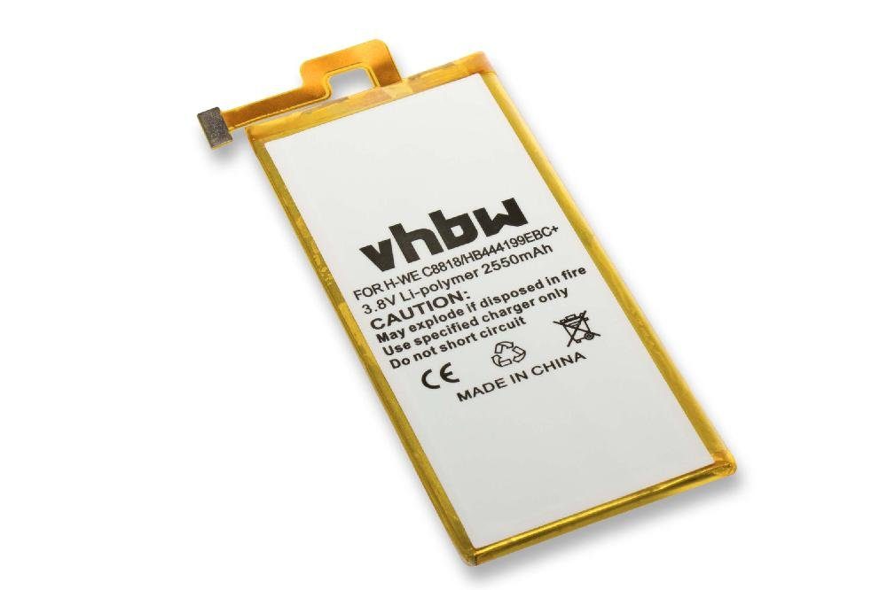 vhbw passend für Huawei C8818, CHM-CL00, CHM-TL00H, CHM-UL00, G Play Mini, Smartphone-Akku 2550 mAh