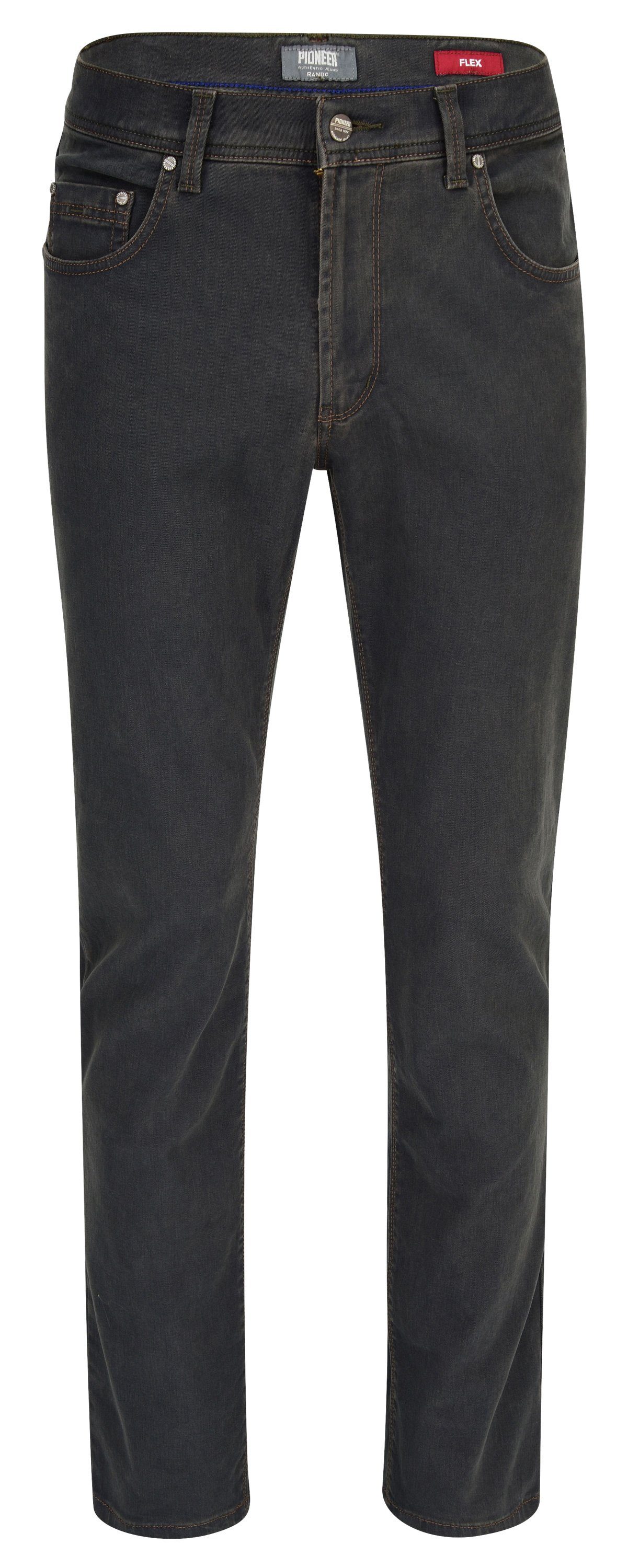 Pioneer Authentic Jeans 5-Pocket-Jeans PIONEER RANDO FLEX dark olive 1680 3781.620