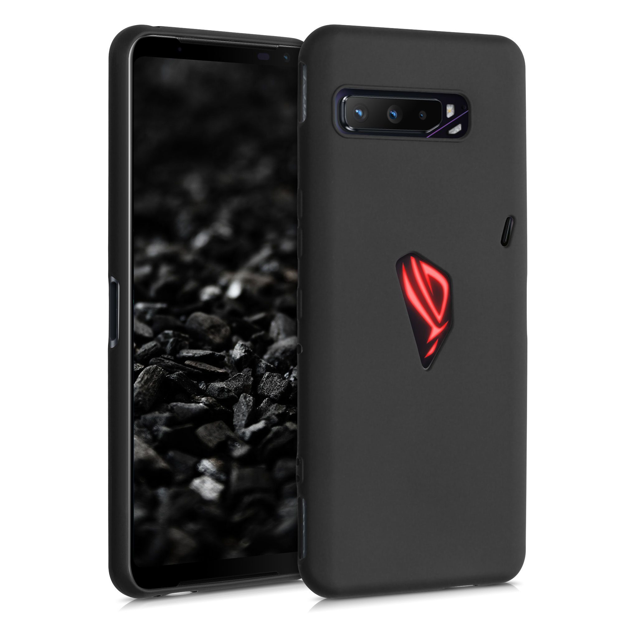 kwmobile Handyhülle Hülle für ASUS ROG Phone 3 (ZS661KS), Hülle Silikon - Soft Handyhülle - Handy Case Cover