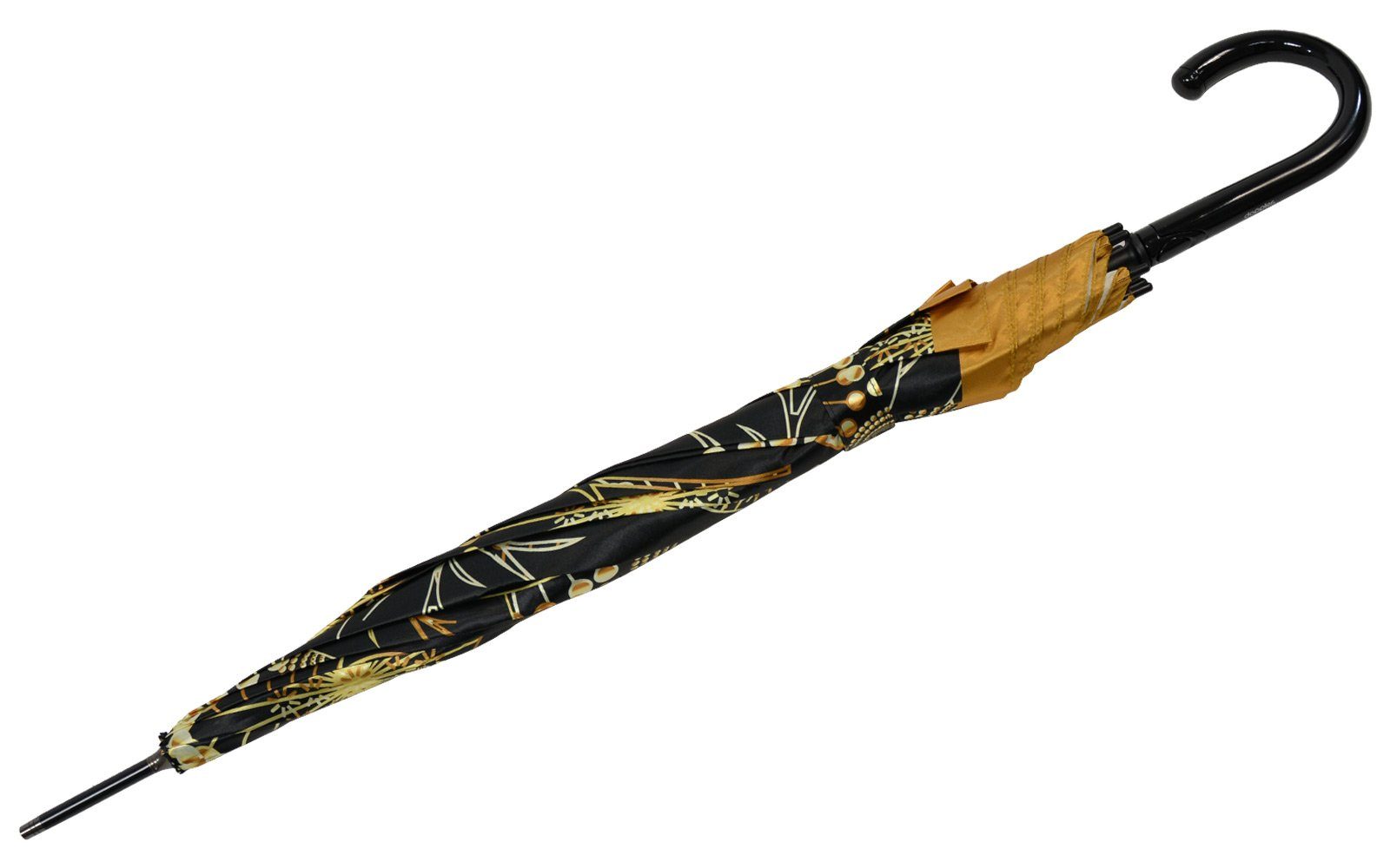 doppler® Stockregenschirm extravagant bedruckter Damenschirm Auf-Automatik, modernes Design auf einem stabilen Stockschirm – Bild 4 von 4
