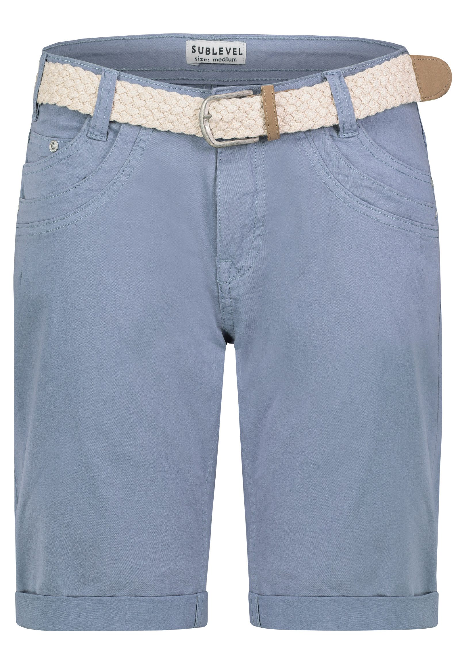SUBLEVEL Bermudas Bermuda mit Gürtel günstig online kaufen