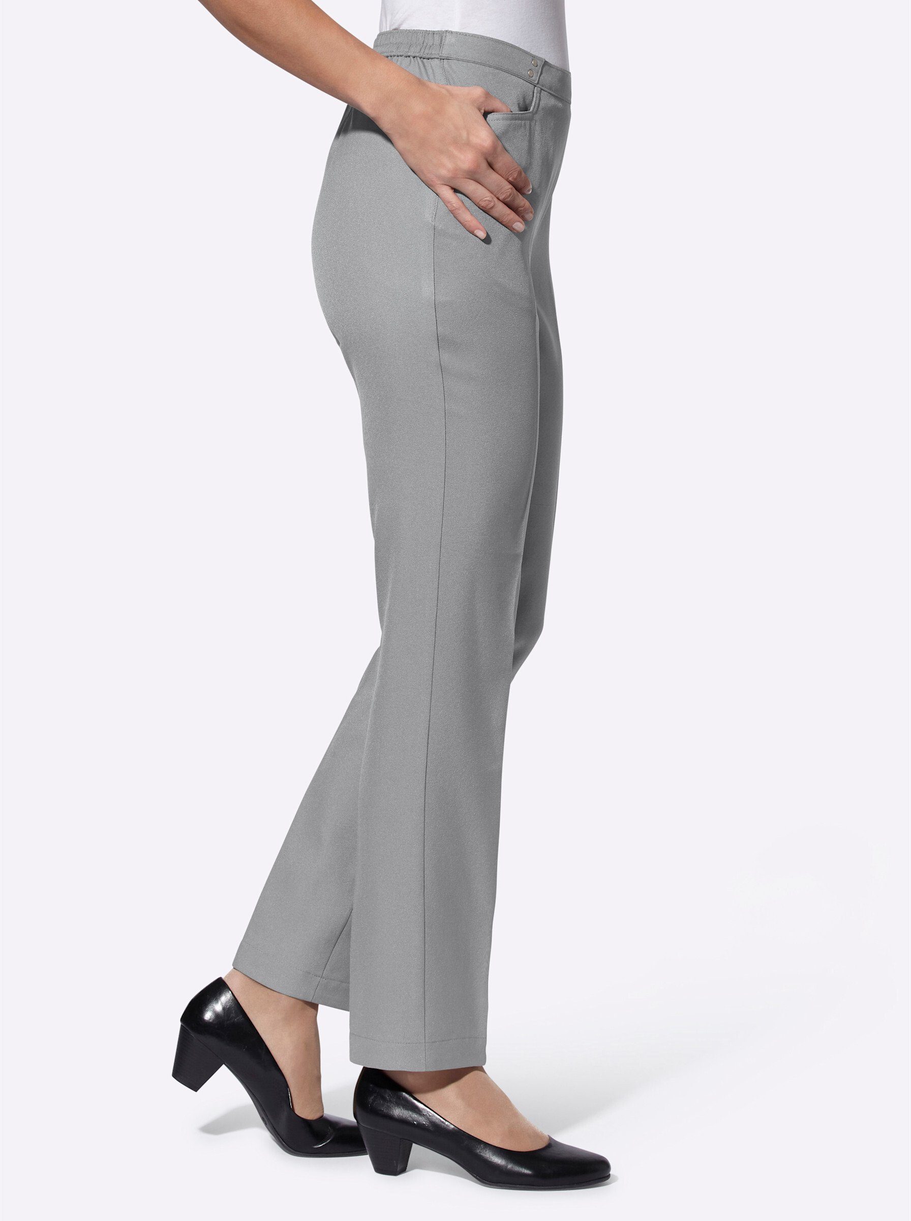 Witt Jerseyhose Bügelfaltenhose Länge ca. 72 günstig online kaufen
