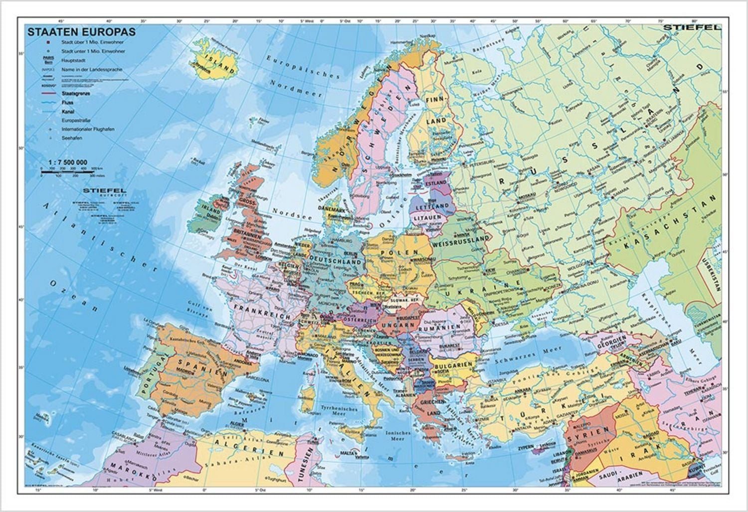 Staaten Europas / Heinrich Stiefel