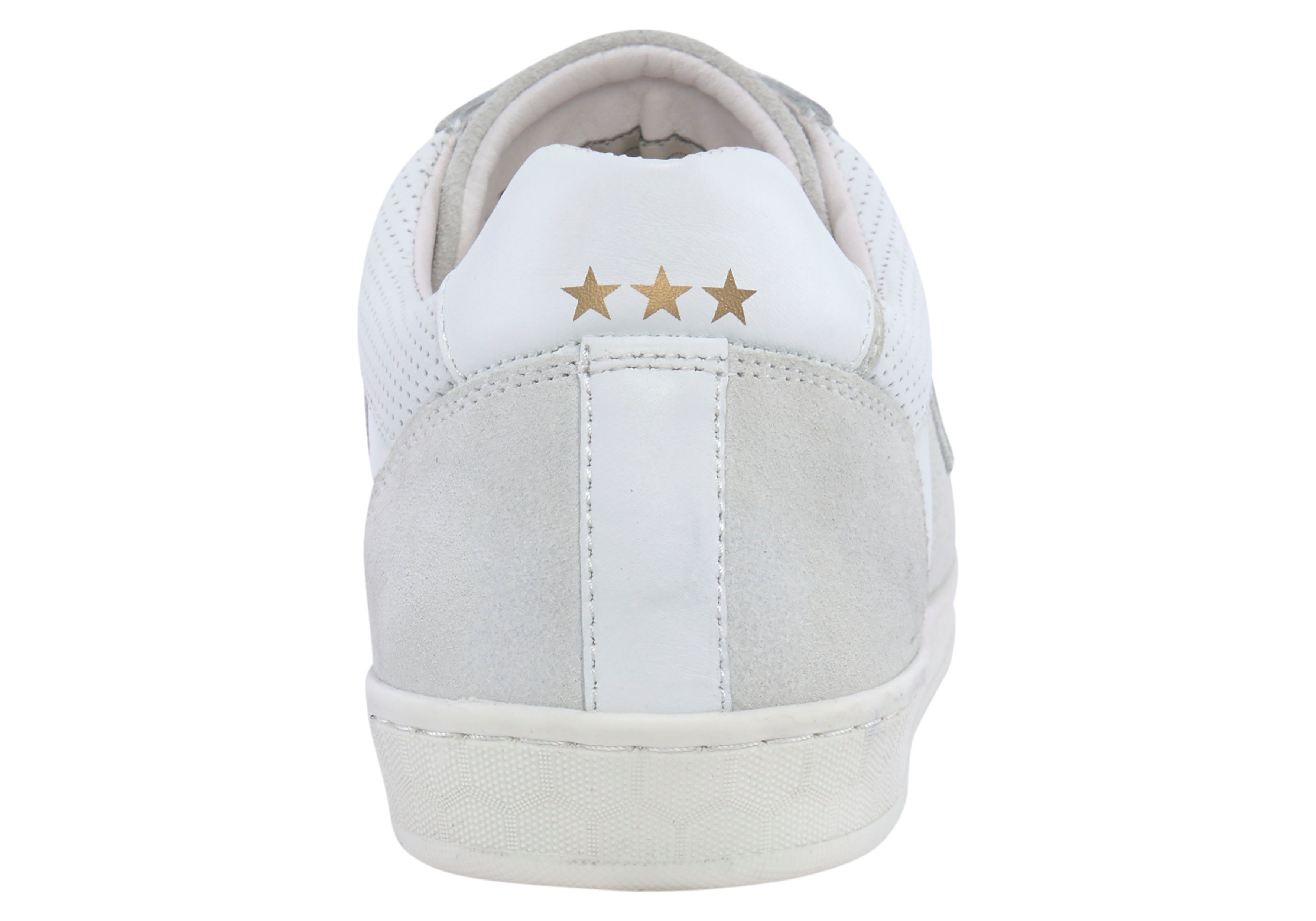 LOW Look Business Casual Pantofola Sneaker PALERMO weiß im UOMO d´Oro
