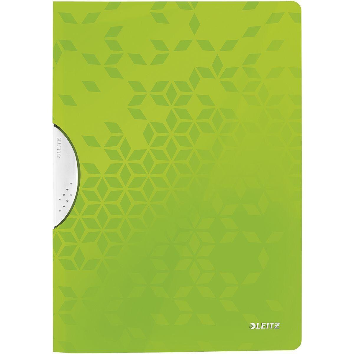 LEITZ Hefter WOW ColorClip 4185, mit Klemmfunktion, Format DIN A4, bis 30 Blatt