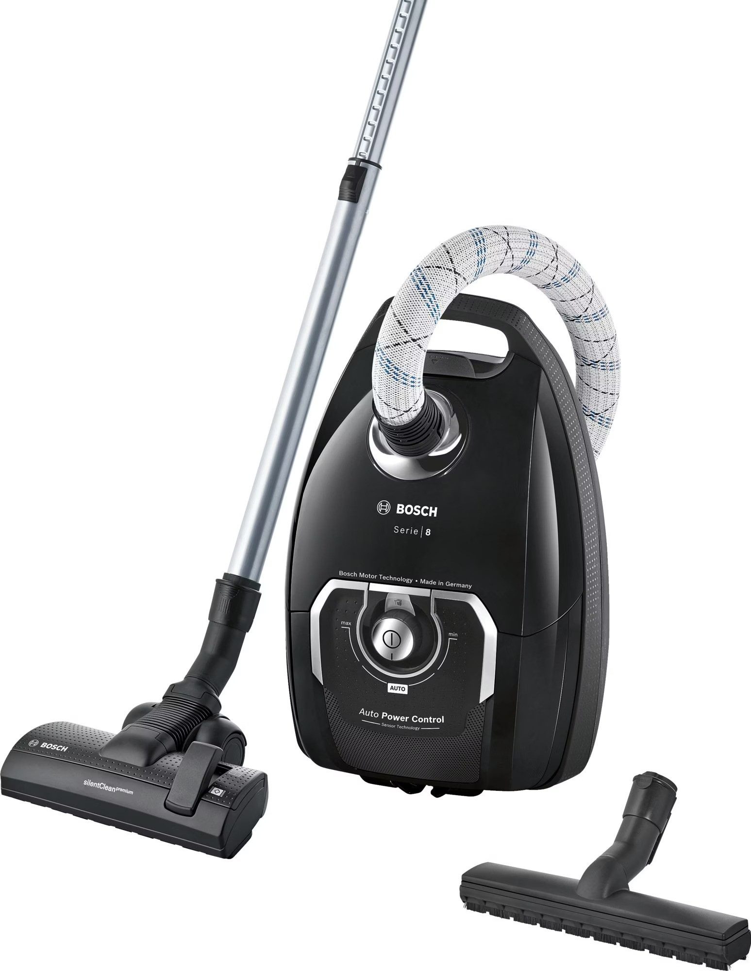BOSCH Bodenstaubsauger Serie 8 In'genius BGL8X329 Staubsauger HEPA 13, 890 W, Beutel