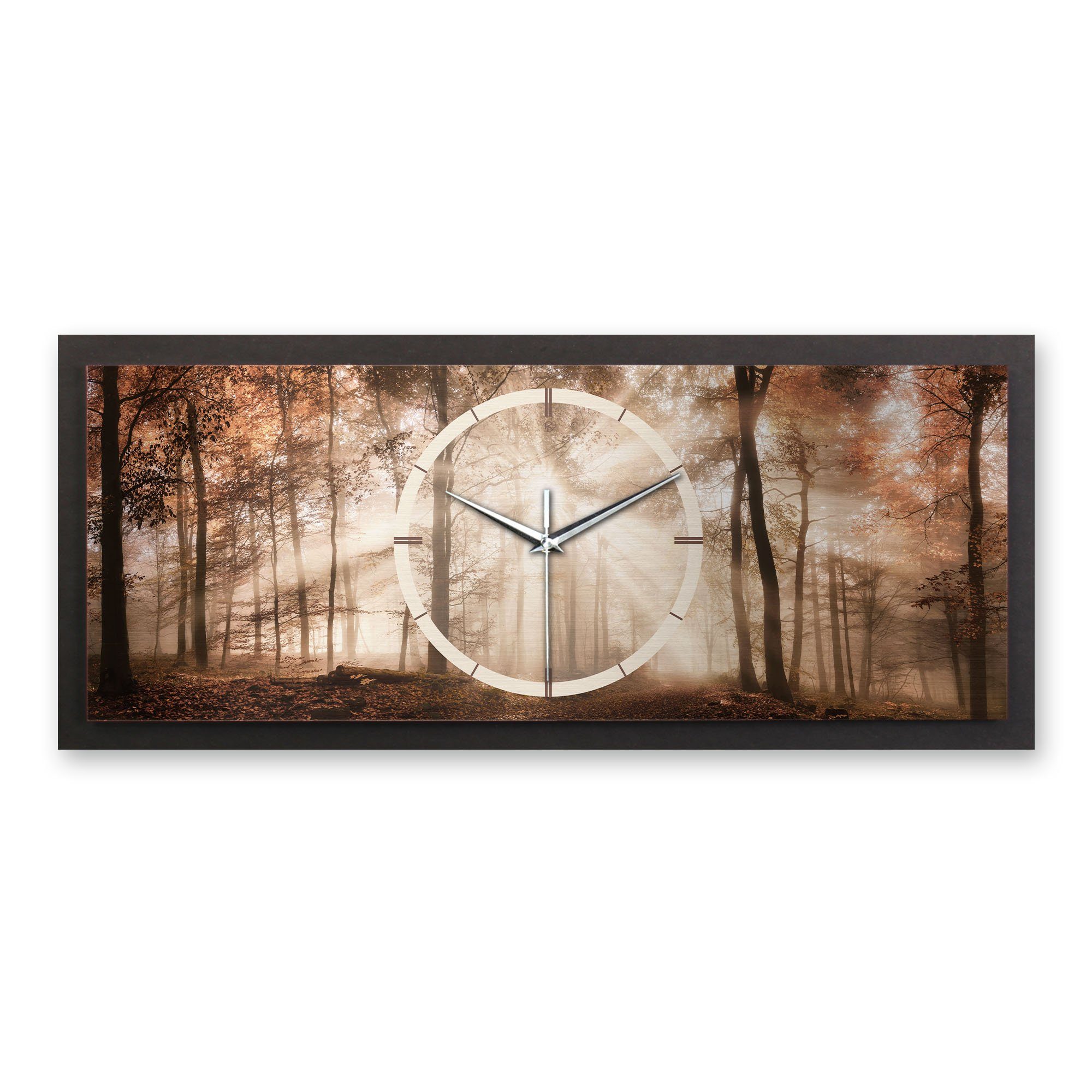 Wanduhr 3D Designer-Wanduhr Wald