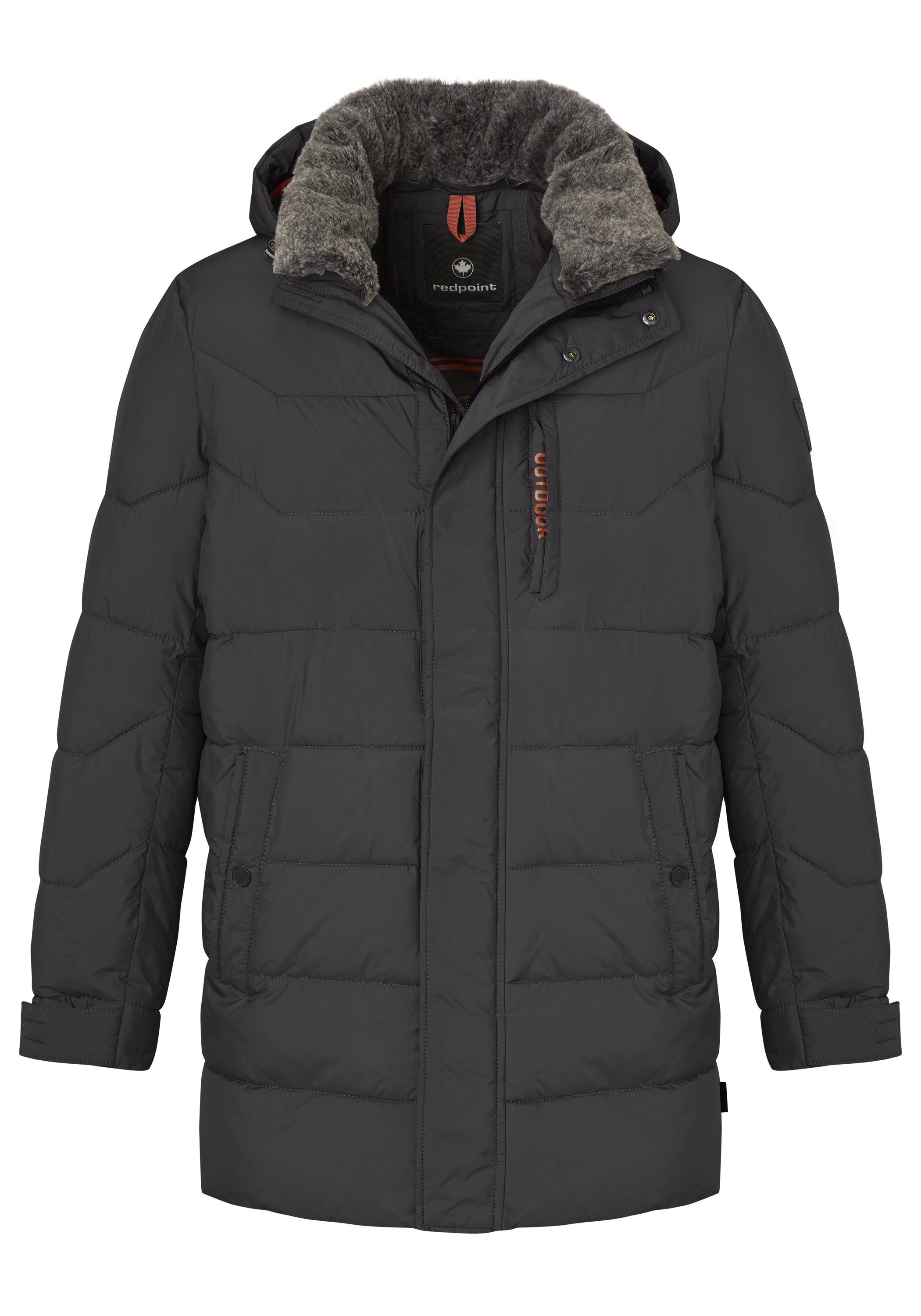 Redpoint Parka JOHN Pflegeleichte Regular Fit Winterjacke mit abnehmbarer K günstig online kaufen