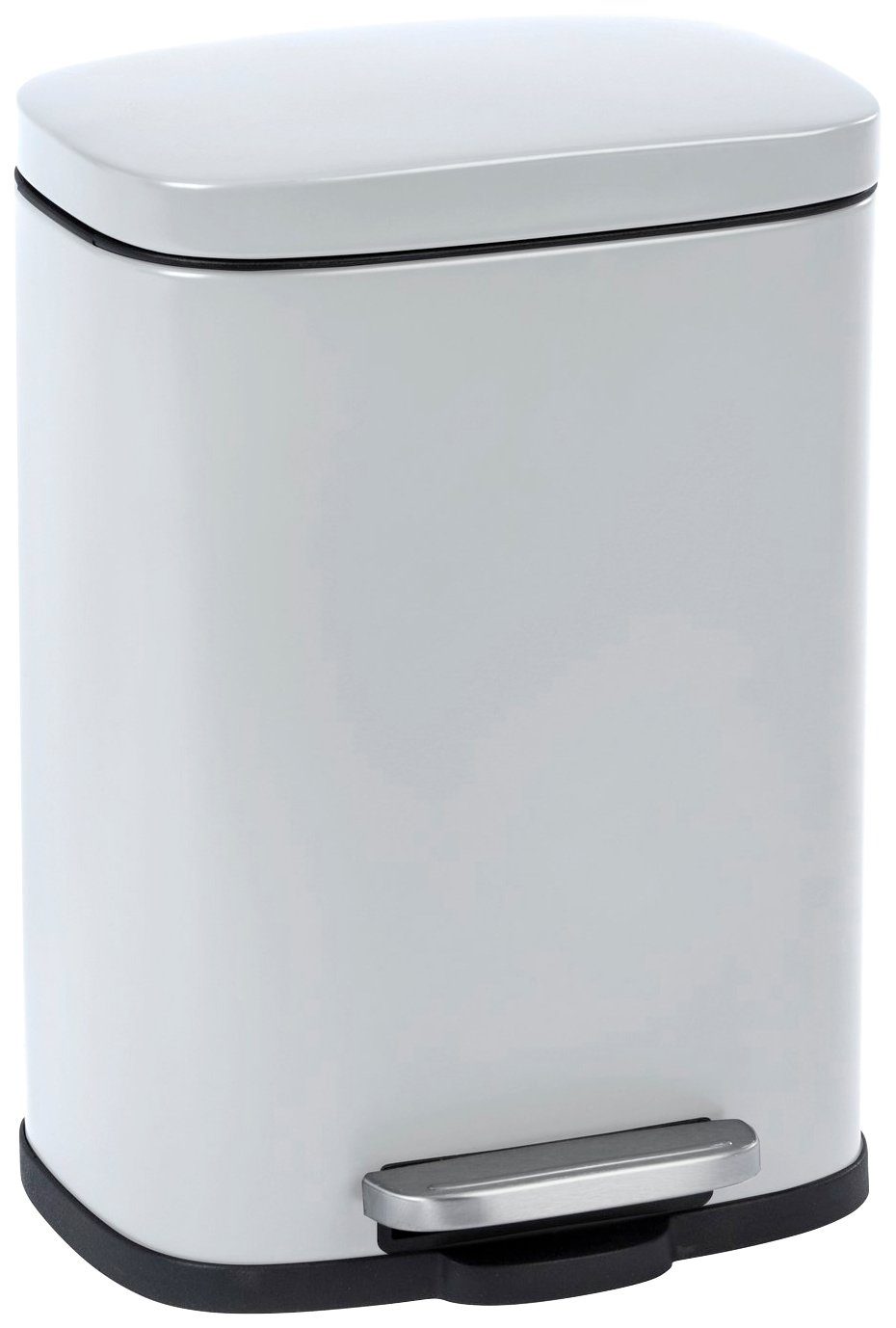 WENKO Kosmetikeimer Leno, 5 Liter Fassungsvermögen, mit praktischem,  herausnehmbarem Kunststoffbehälter