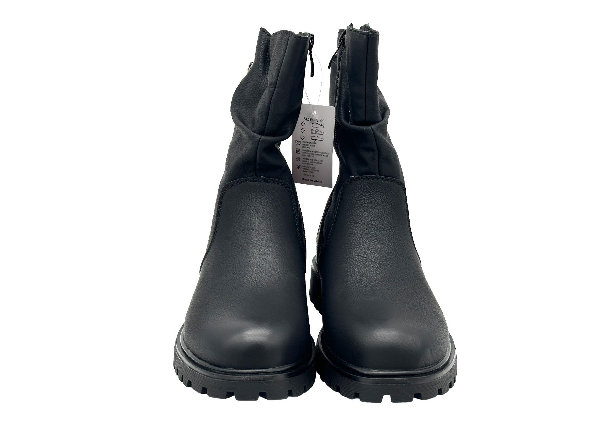 Nowaland amen Winterboots mit seitlichem Reißverschluss Winterboots Warme Innenausstattung und komfortabler Einstieg