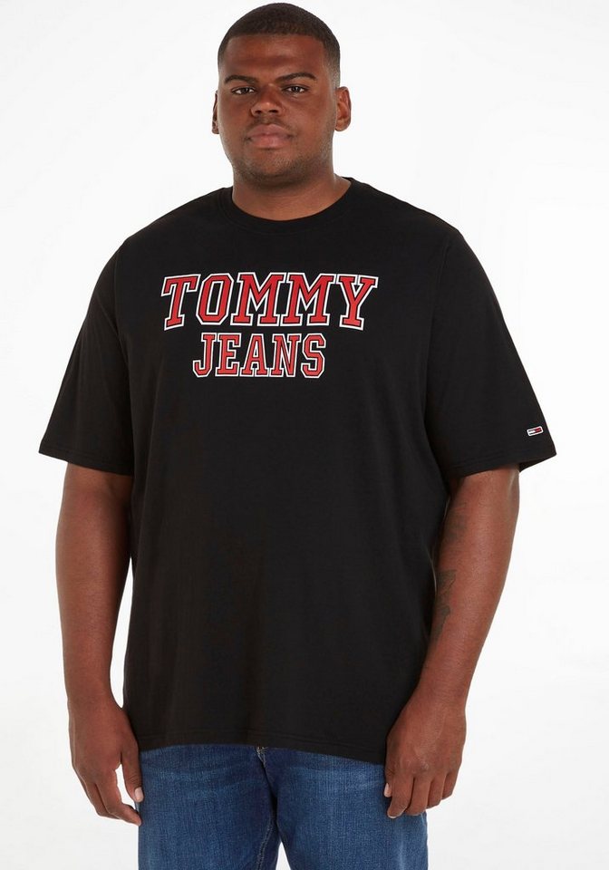 Tommy Jeans Plus T-Shirt TJM PLUS ESSENTIAL TJ TEE mit Logoprint auf der  Brust