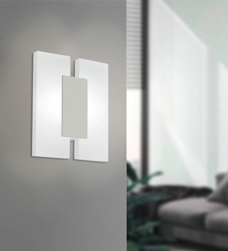 EGLO Deckenleuchte METRASS 2 Wandleuchte, Wandbeleuchtung, Flurlampe, weiß, günstig online kaufen