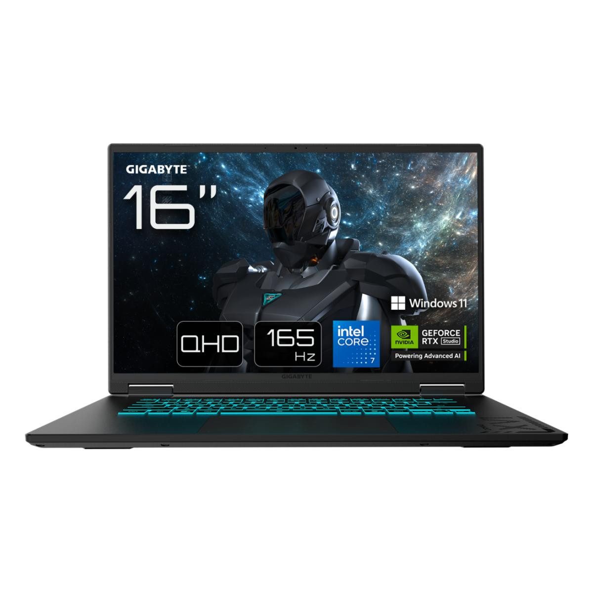 Gigabyte Gaming A16 Pro Gaming-Notebook (40.64 cm/16 Zoll, Intel Core 7 240H, RTX 5070 Ti, 32 GB, 4000 GB SSD, 32 GB RAM)