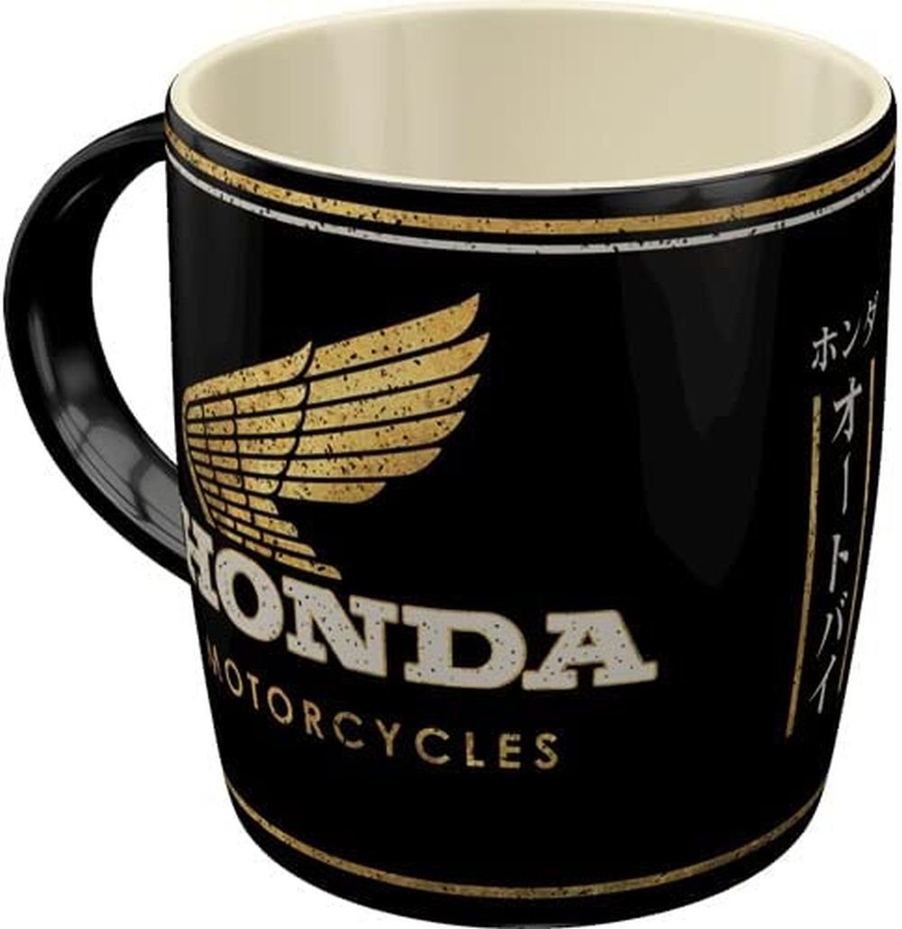 Nostalgic-Art Tasse Kaffeetasse - Honda MC - Motorcycles Gold