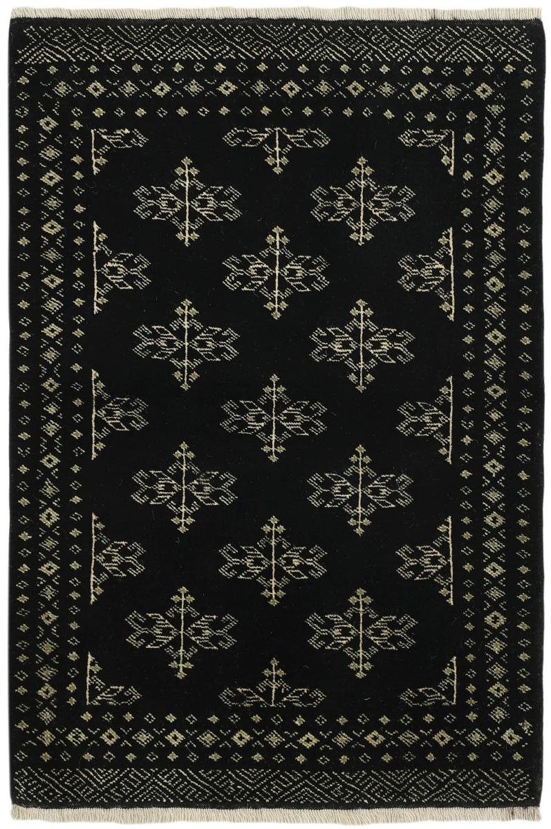 Orientteppich Turkaman 82x118 Handgeknüpfter rechteckig, mm / 6 Perserteppich, Orientteppich Trading, Nain Höhe