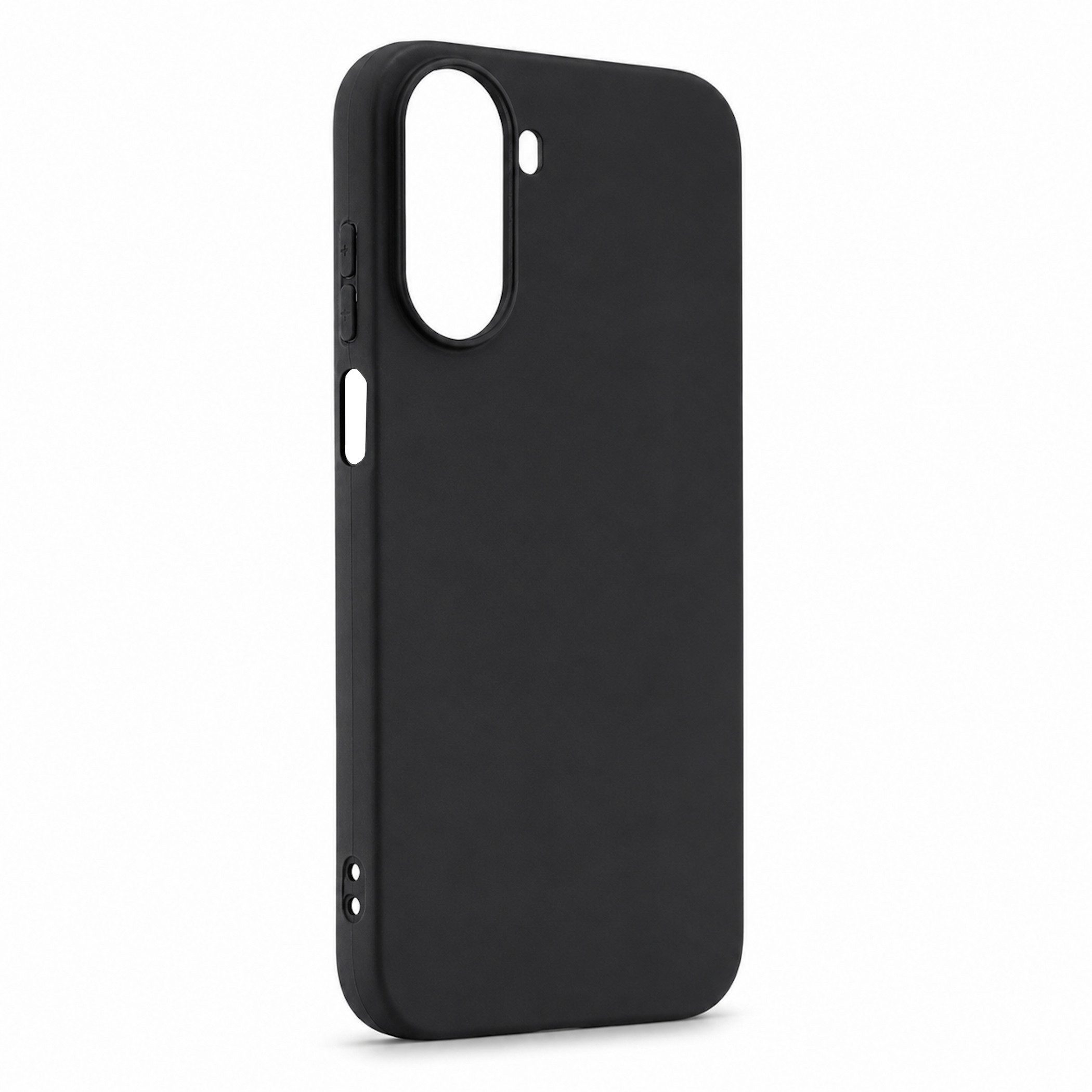 Wigento Handyhülle für Xiaomi Redmi A7 Pro TPU Silikon Slim Dünn Flexibel Cover Schwarz 6,9 Zoll, Stilvolle TPU Hülle, präzise Aussparungen, schützend